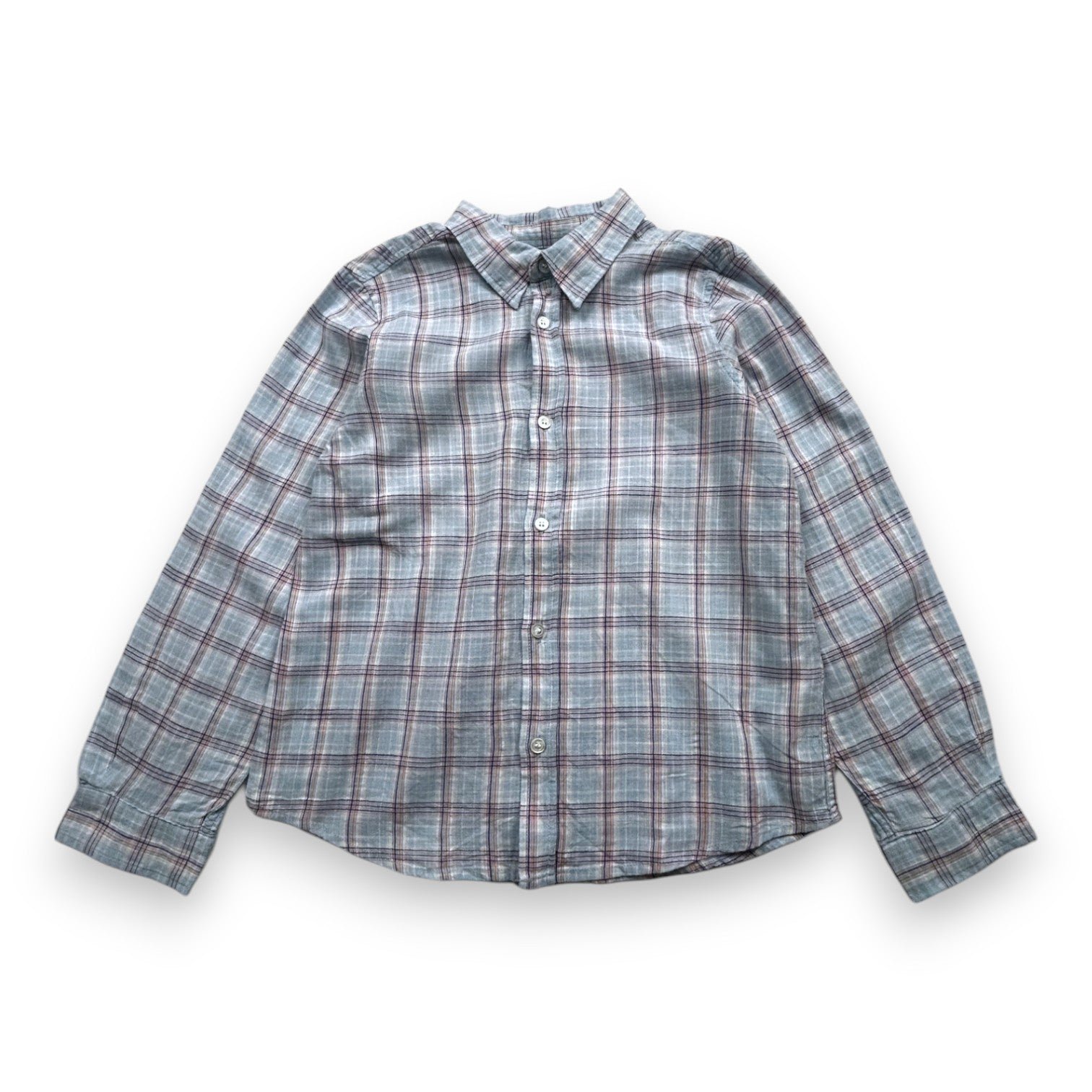 Blue child's shirt - 8 years BONPOINT - Seconde Main Blue