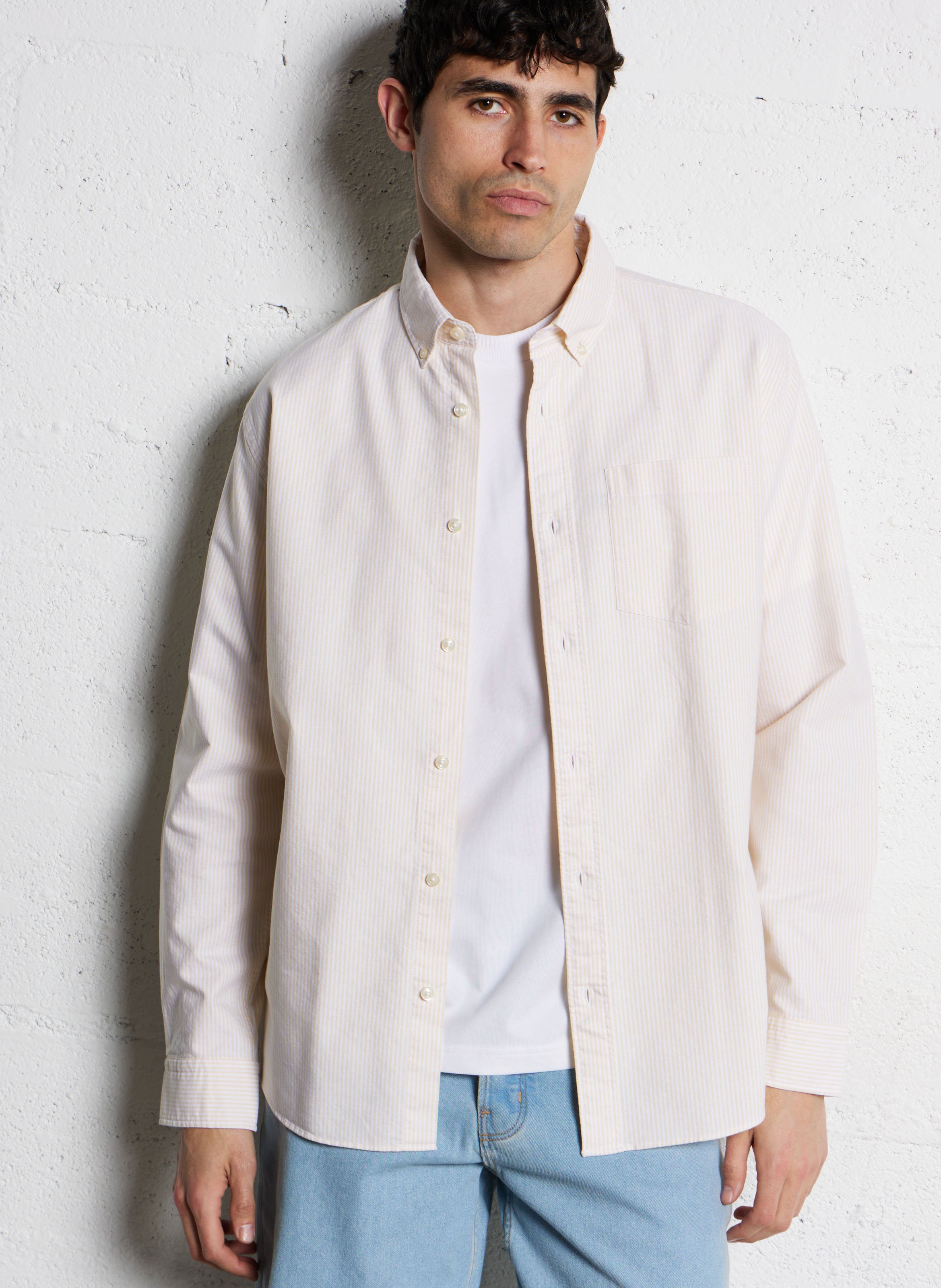 Chemise rayée en coton SELECTED