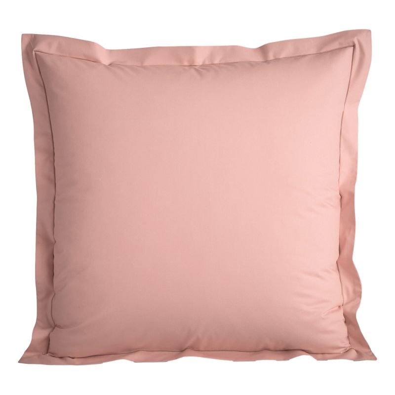 Combed cotton percale sheet set "Julian" 3 pieces for single bed pure cotton COTON PUR Grey