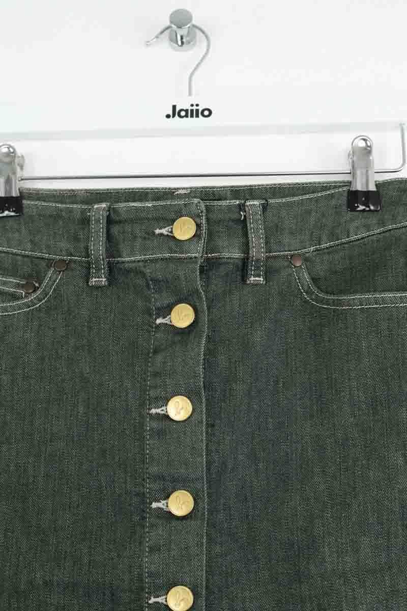 Cotton mini skirt AGNES B. - Seconde Main Grey