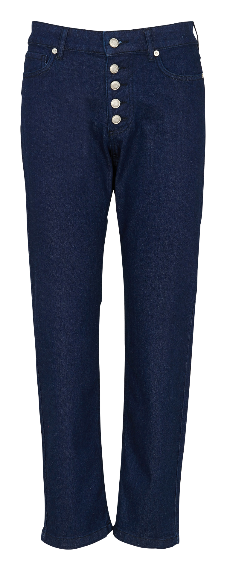 Gerade geschnittene Jeans aus Baumwoll-Mix IKKS Blau