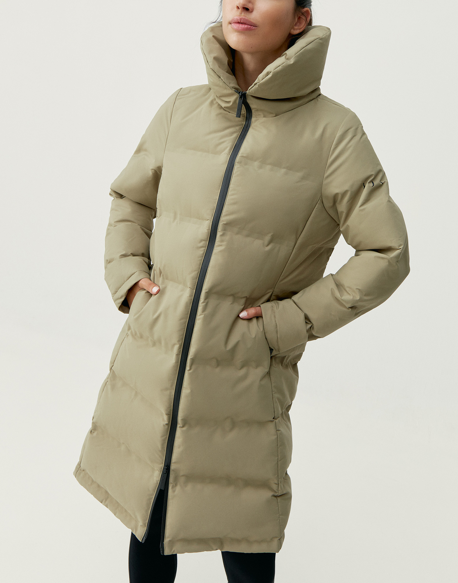 Padded waterproof winter coat BORN LIVING YOGA