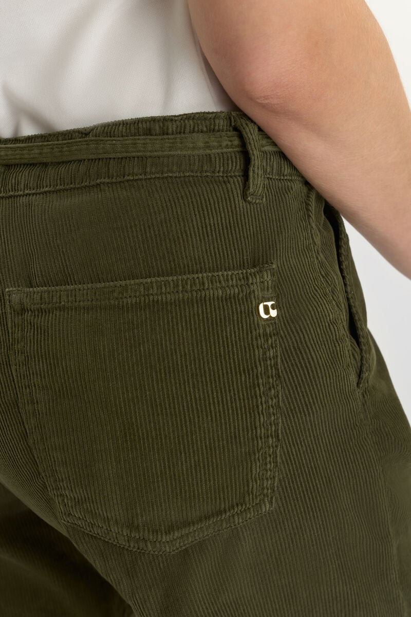 Flared pants LE TEMPS DES CERISES Green