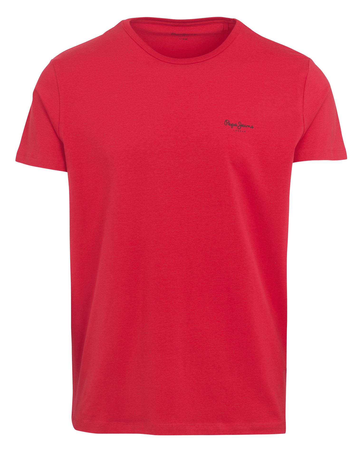 Einfarbiges Langarm-Top mit Rundhalsausschnitt PEPE JEANS