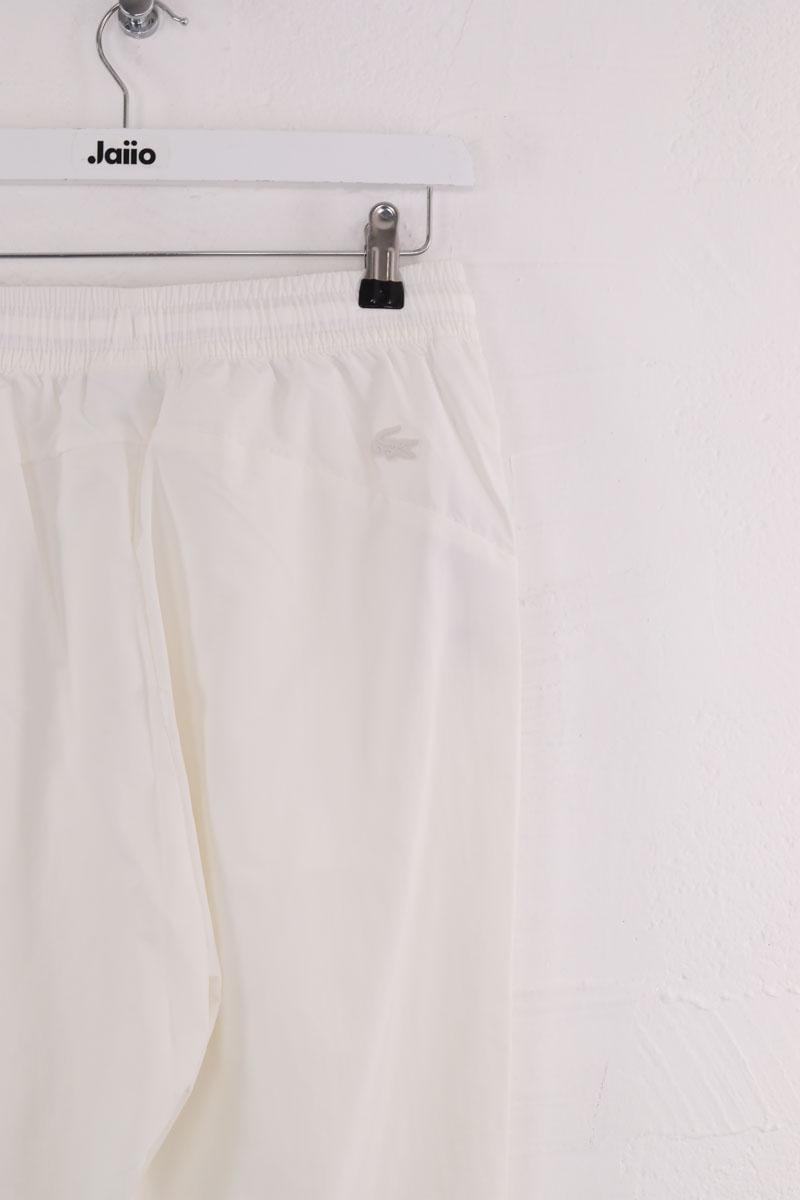 Sports trousers LACOSTE - SECONDE MAIN White