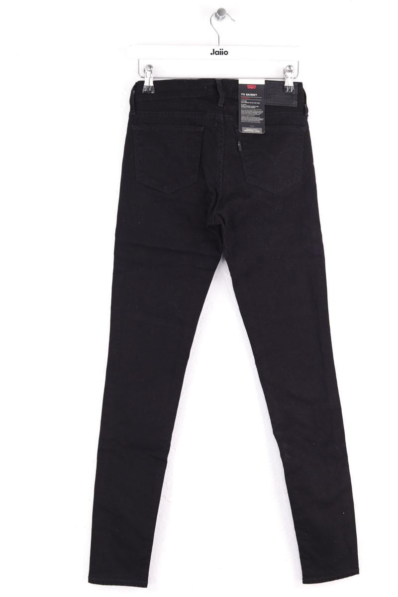 Cropped slim jeans with studs LEVI'S - Seconde main Black