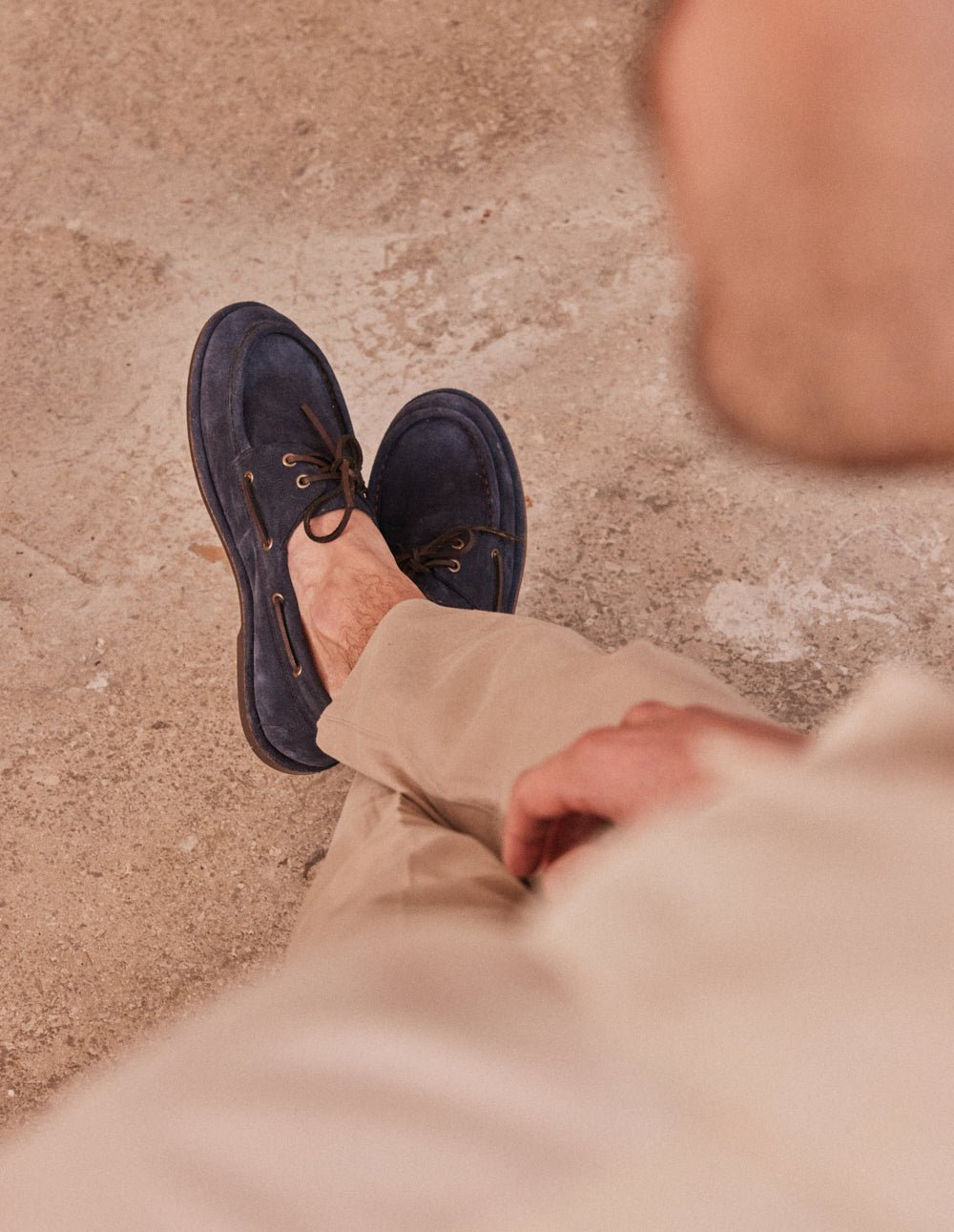 Boat shoes ODAJE Blue