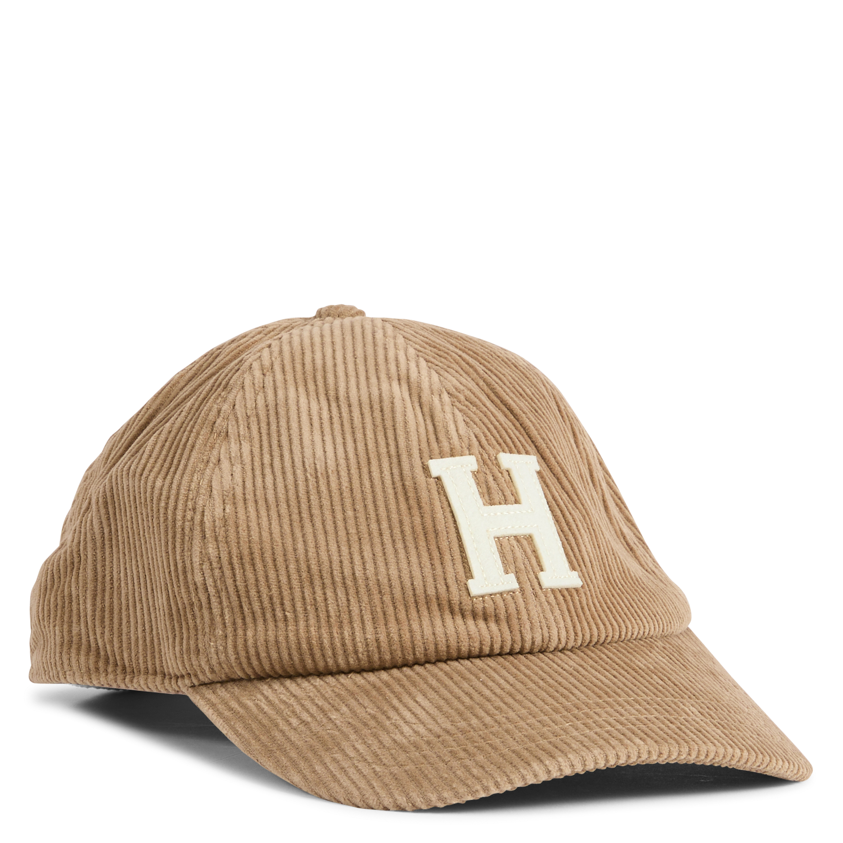 Geborduurde corduroy katoenen pet HARTFORD