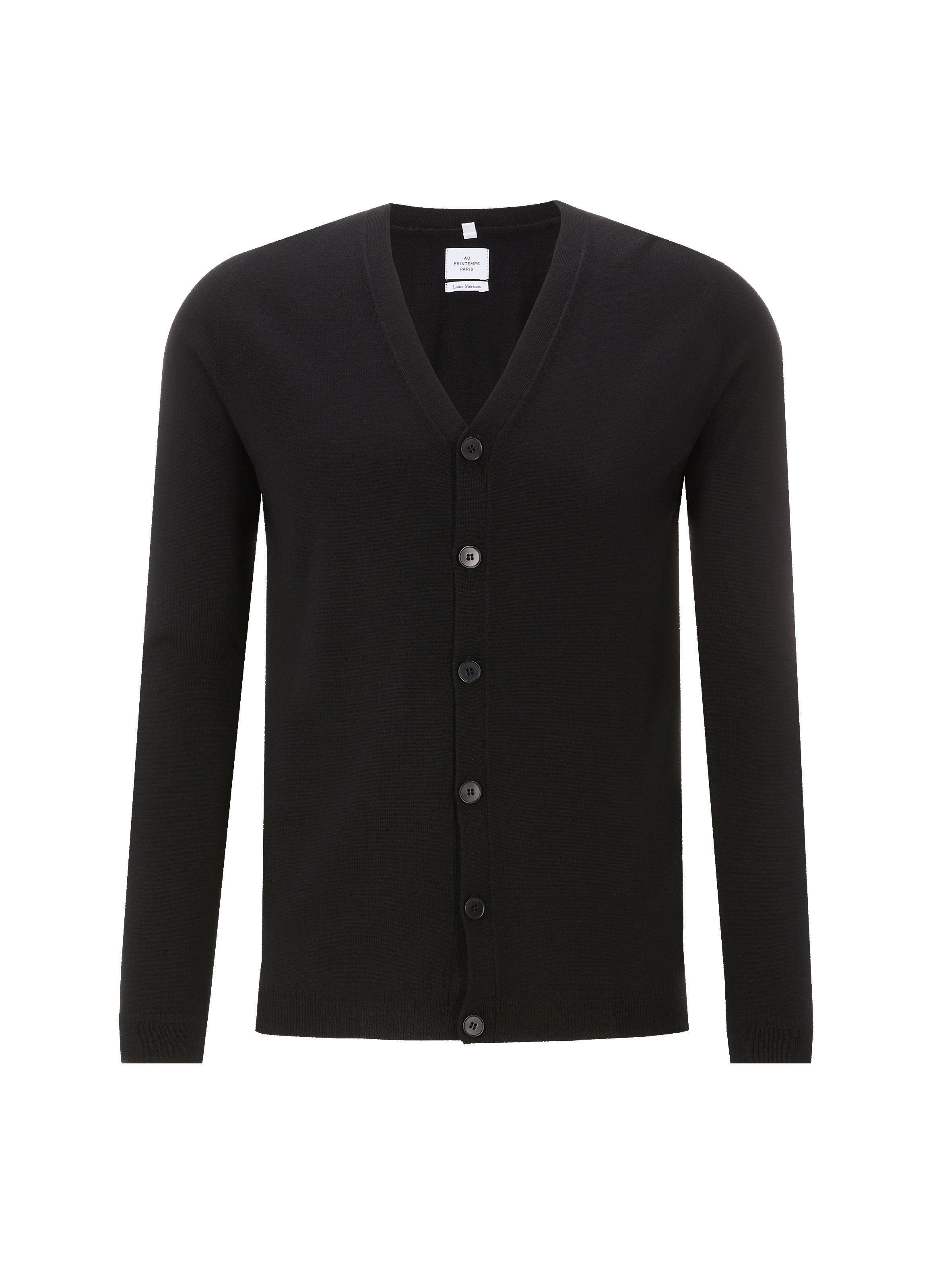 Merino wool cardigan AU PRINTEMPS PARIS