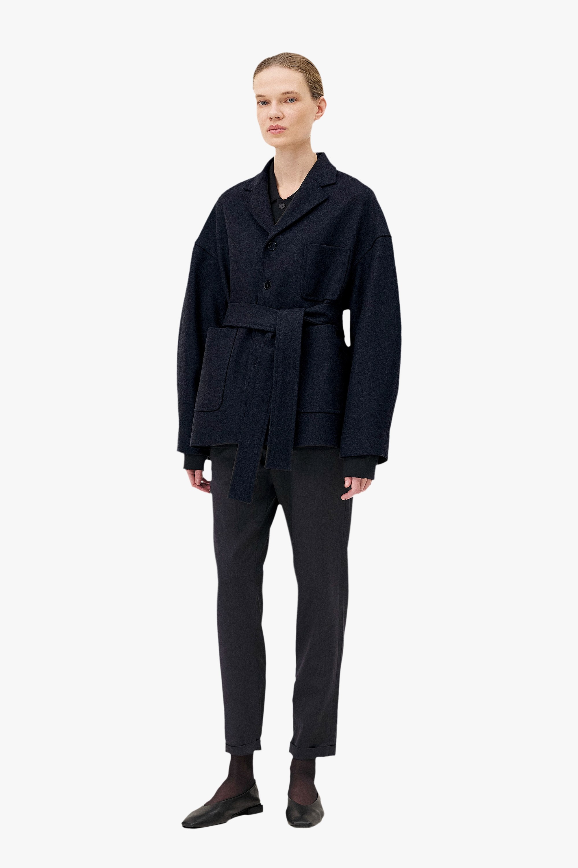 Short coat Antwerp Noyoco Blue