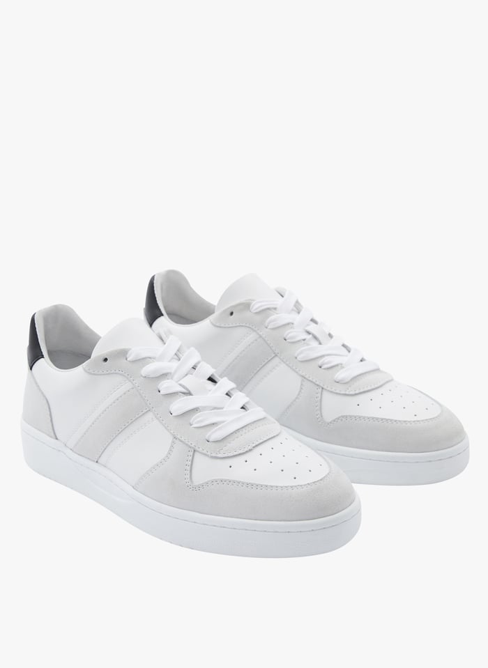 Scarpe Da Tennis Basse In Pelle Blanc Minelli Uomo Place des