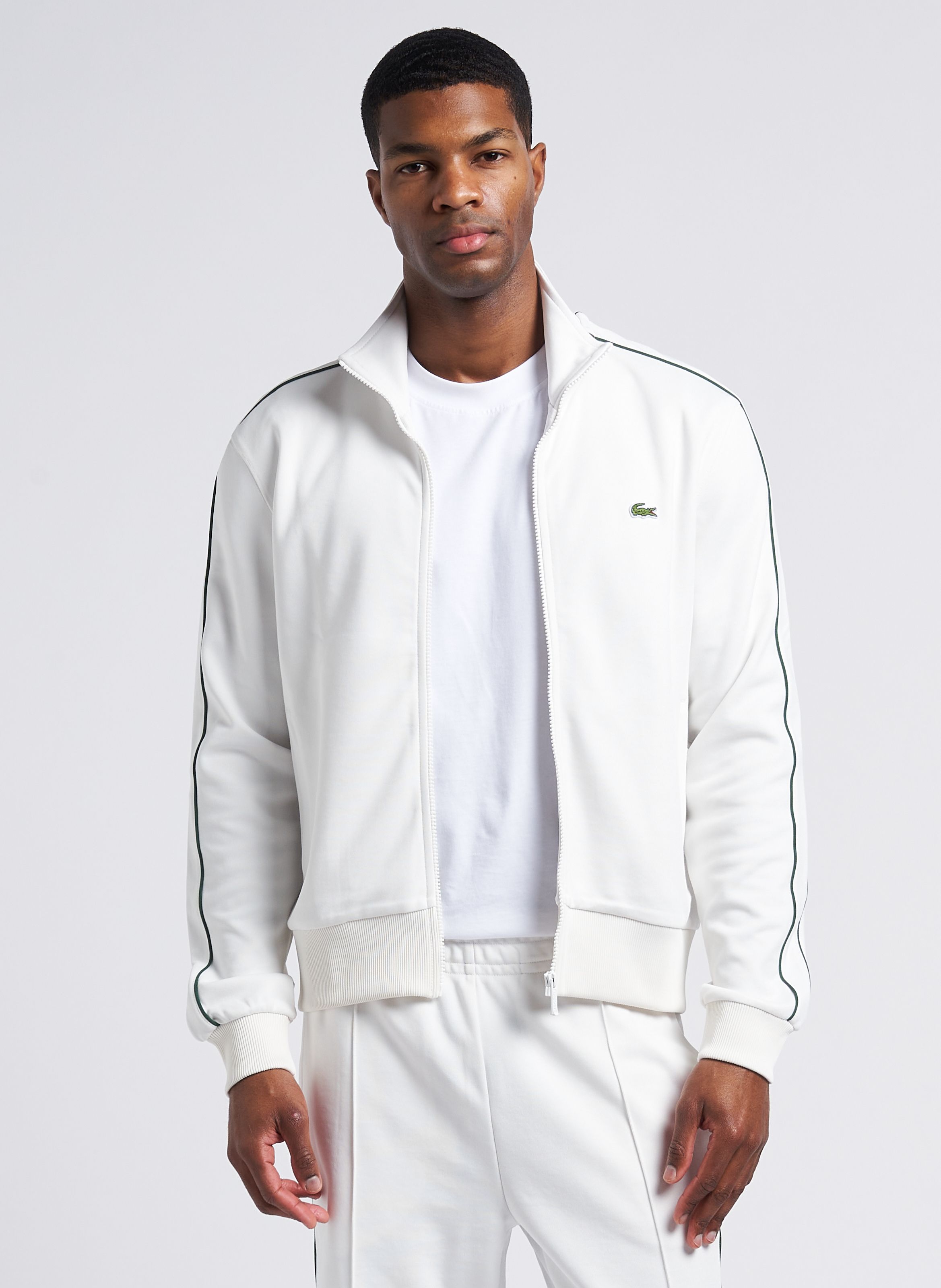 Veste Col Montant Core Essentials Flour Lacoste Homme Place