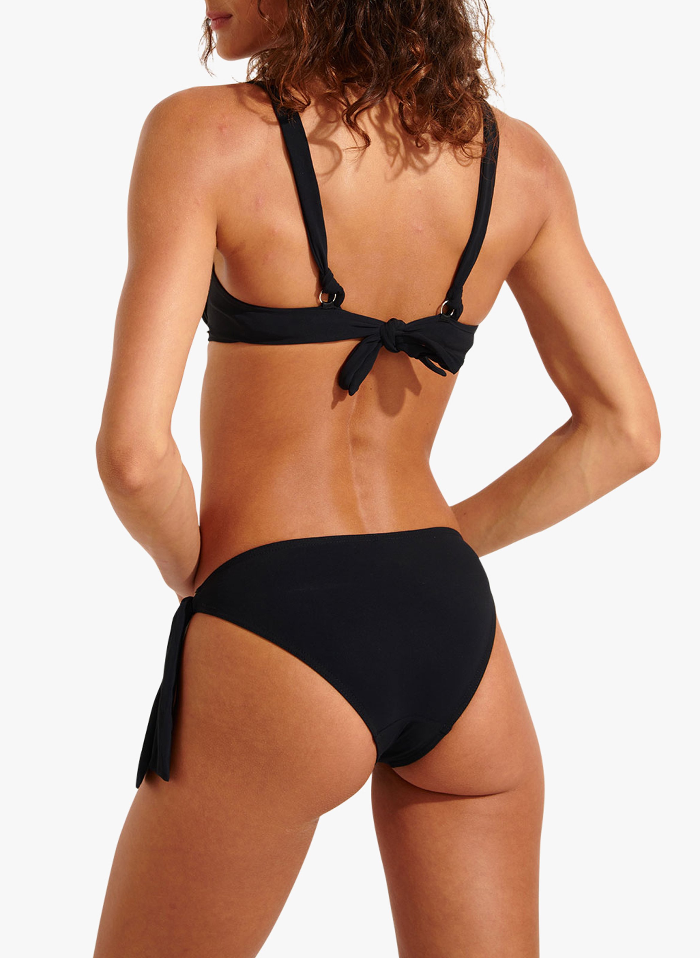 Culotte de bain à nouer BANANA MOON Noir