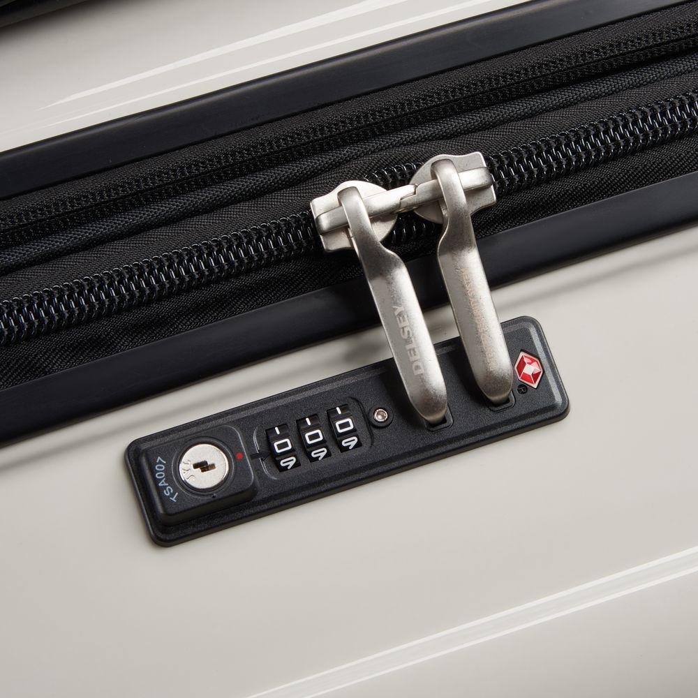 Rigid hold suitcase DELSEY PARIS White