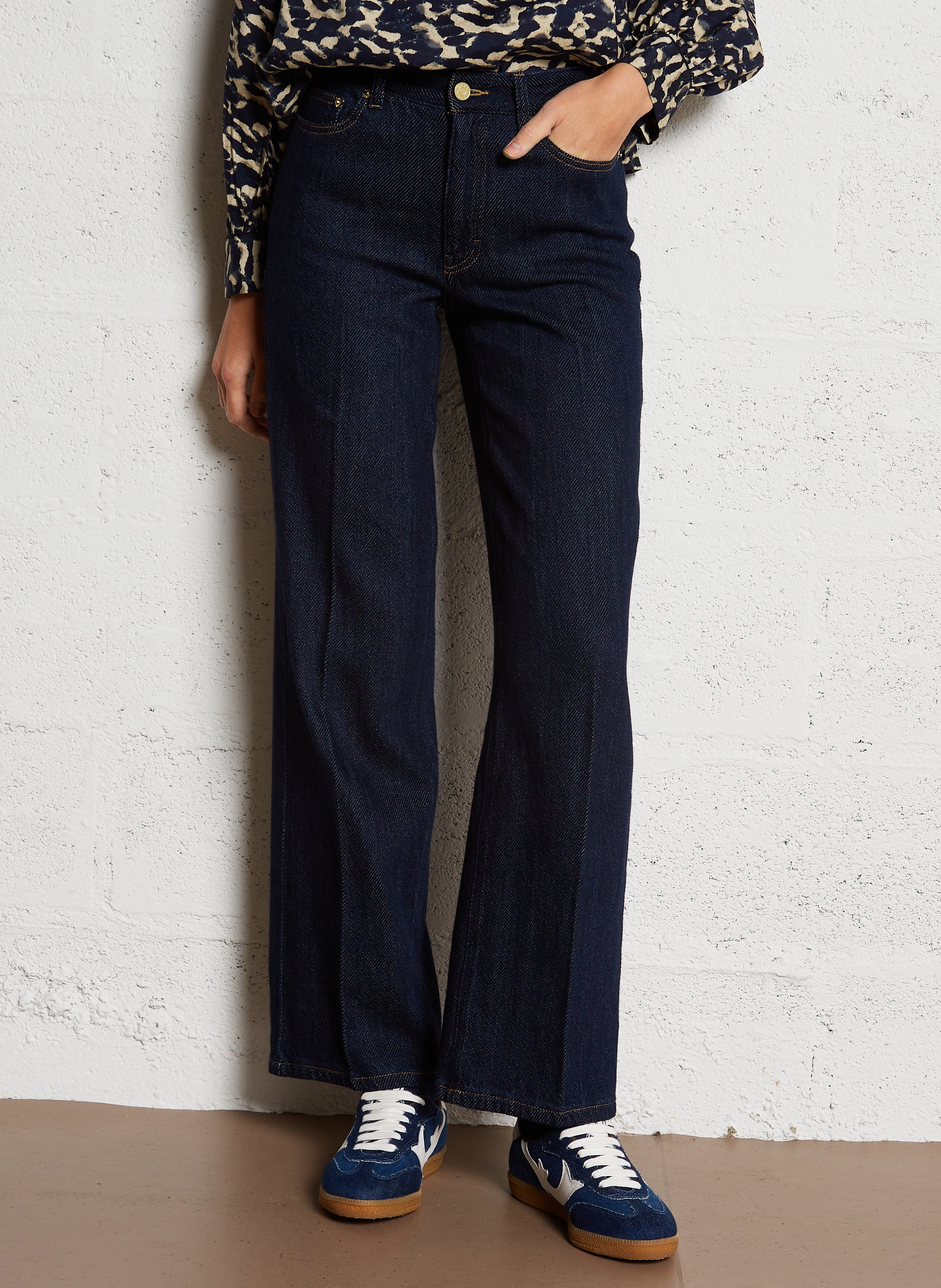 Jean droit LAB DIP Bleu