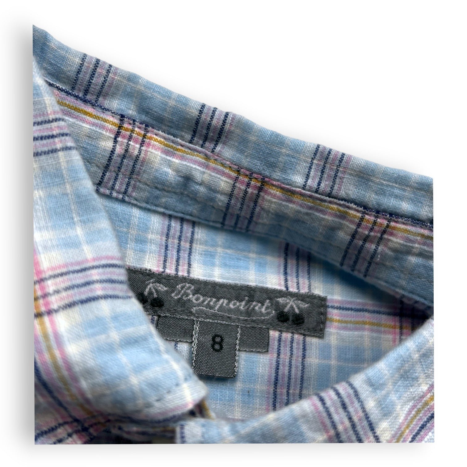 Blue child's shirt - 8 years BONPOINT - Seconde Main Blue