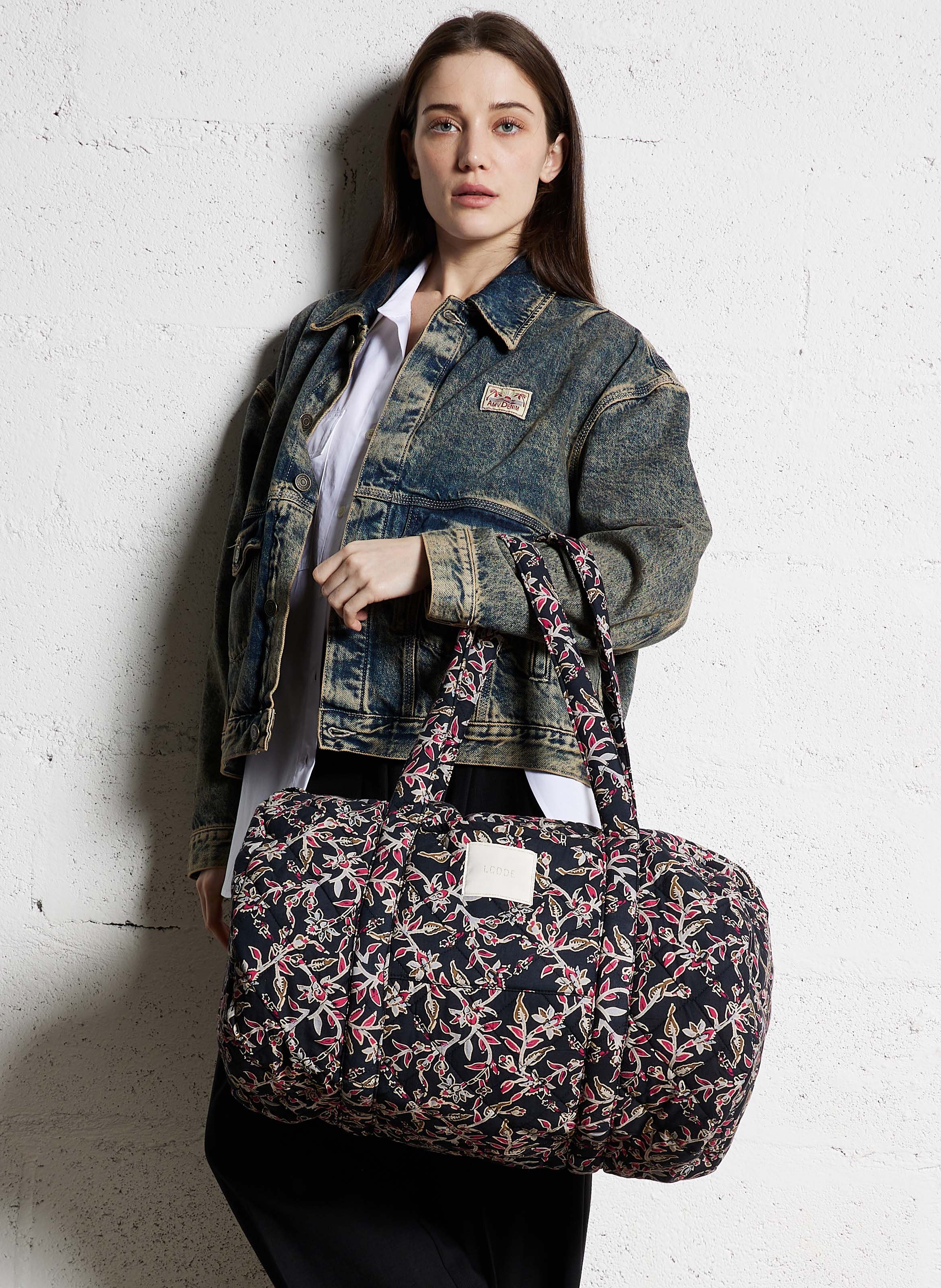 Cotton bowling bag I CODE Black