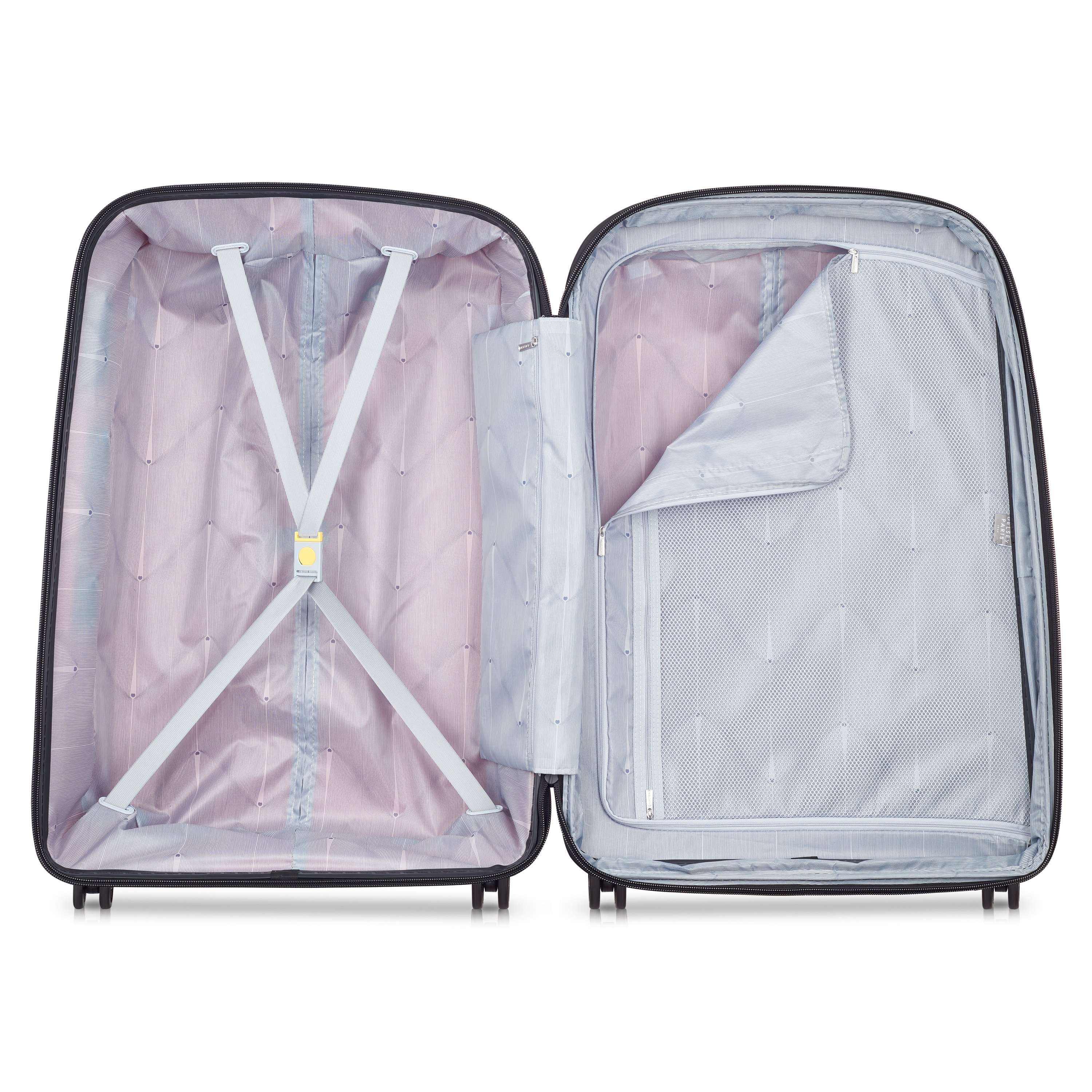 Rigid hold suitcase DELSEY PARIS Orange