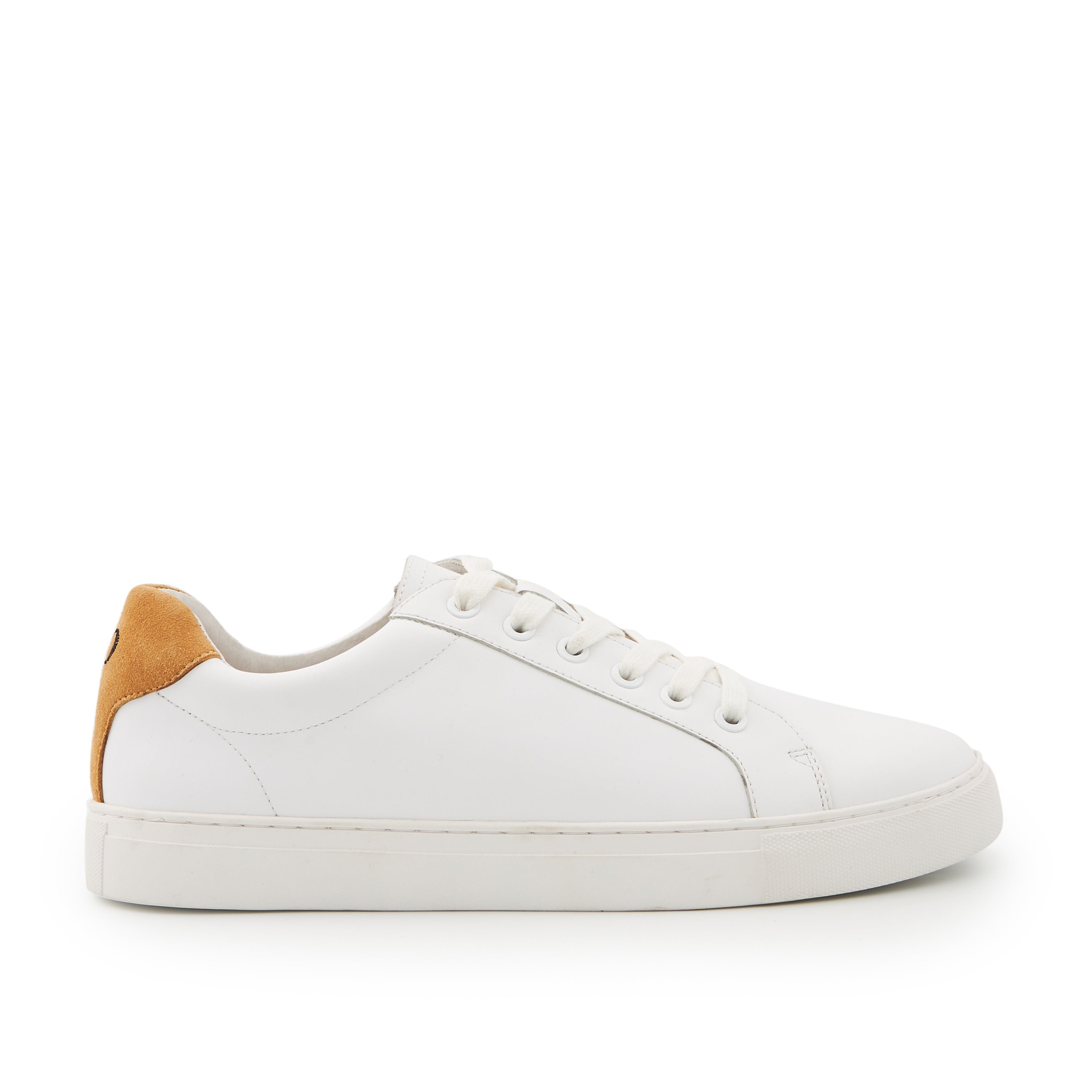 Leather sneakers BONS BAISERS PARIS White