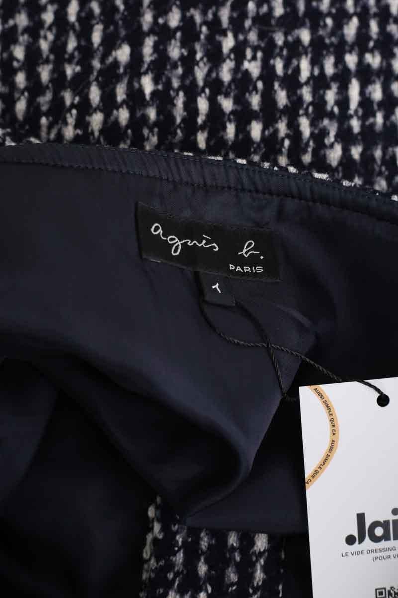 Wool mini skirt AGNES B. - Seconde Main Blue