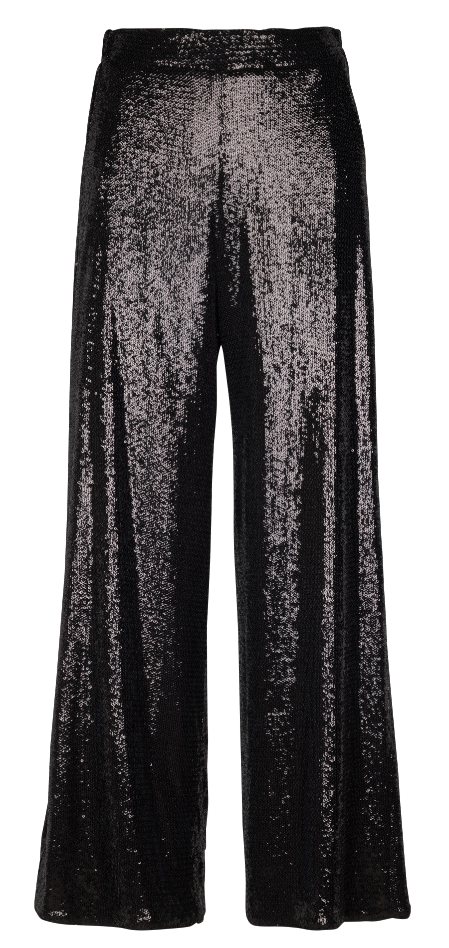 Pantalon large orné de sequins  SUNCOO Noir