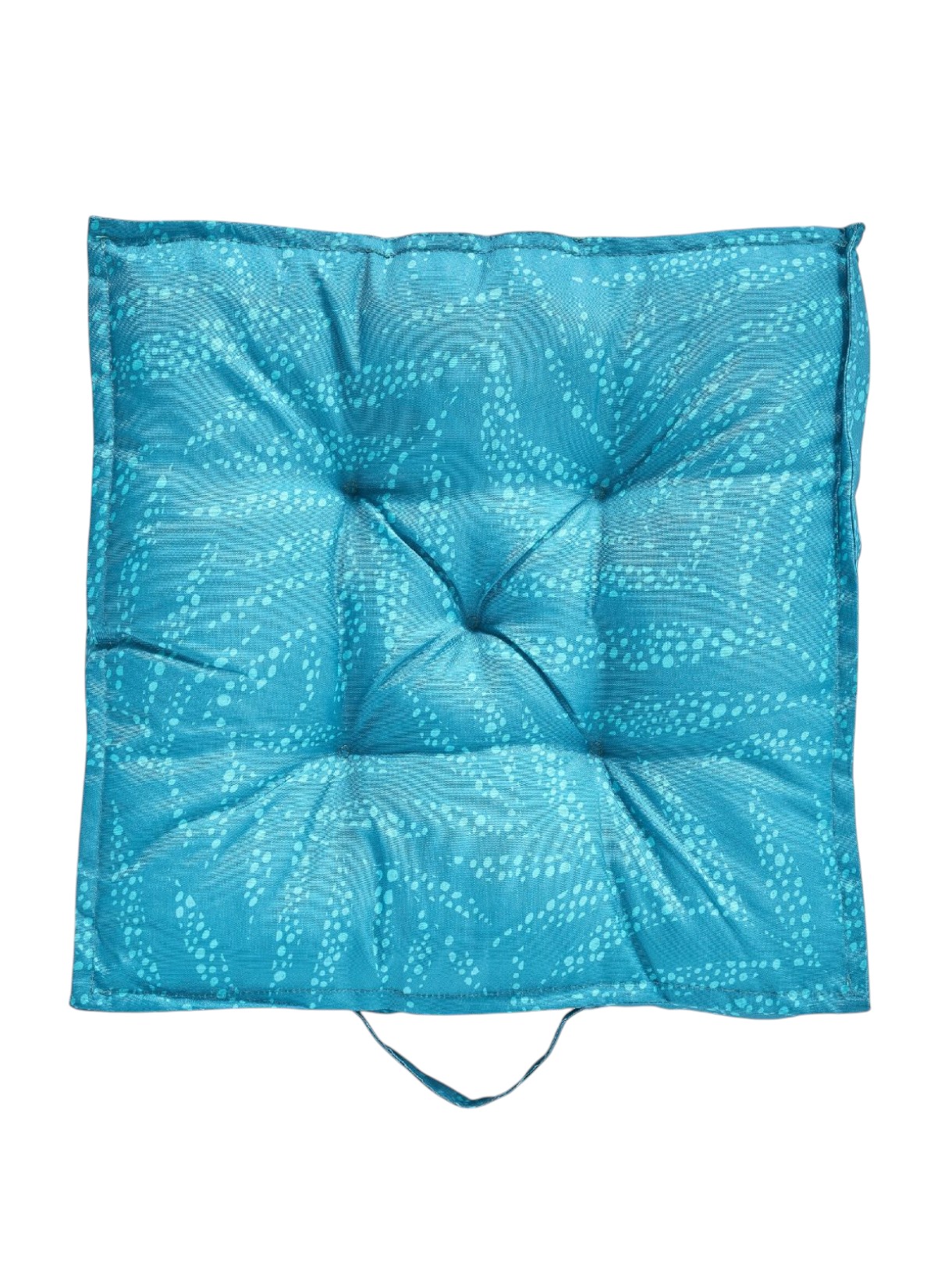 Printed outdoor floor cushion TODAY LINGE DE MAISON Blue