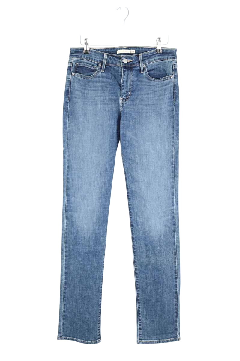 Cotton skinny jeans LEVI'S - Seconde main Blue