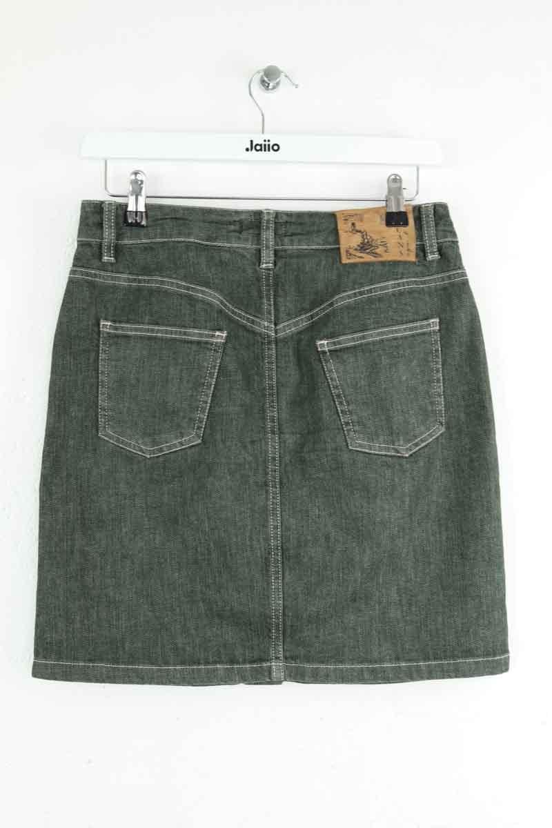 Cotton mini skirt AGNES B. - Seconde Main Grey
