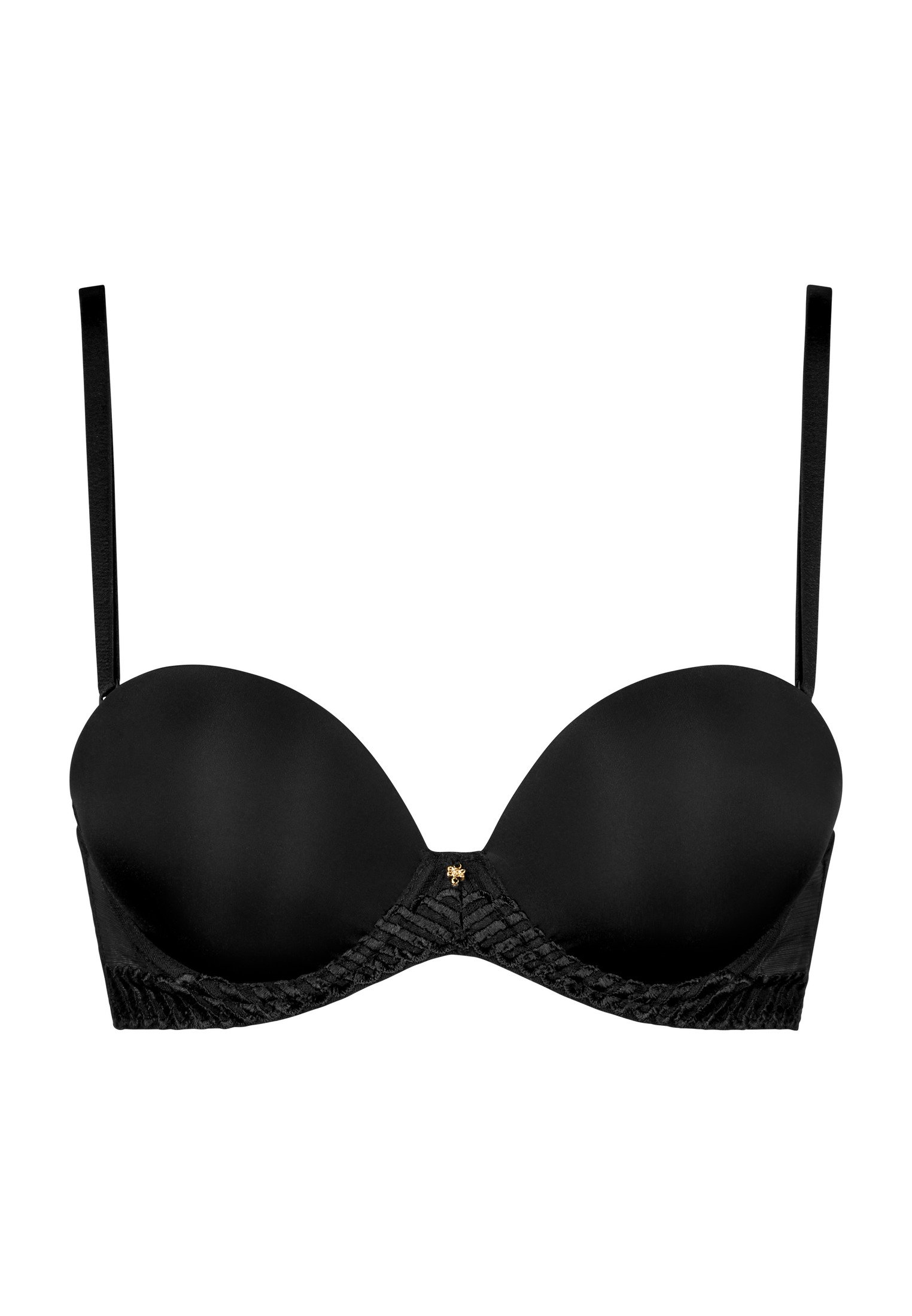 Plunge bandeau bra AUBADE Black