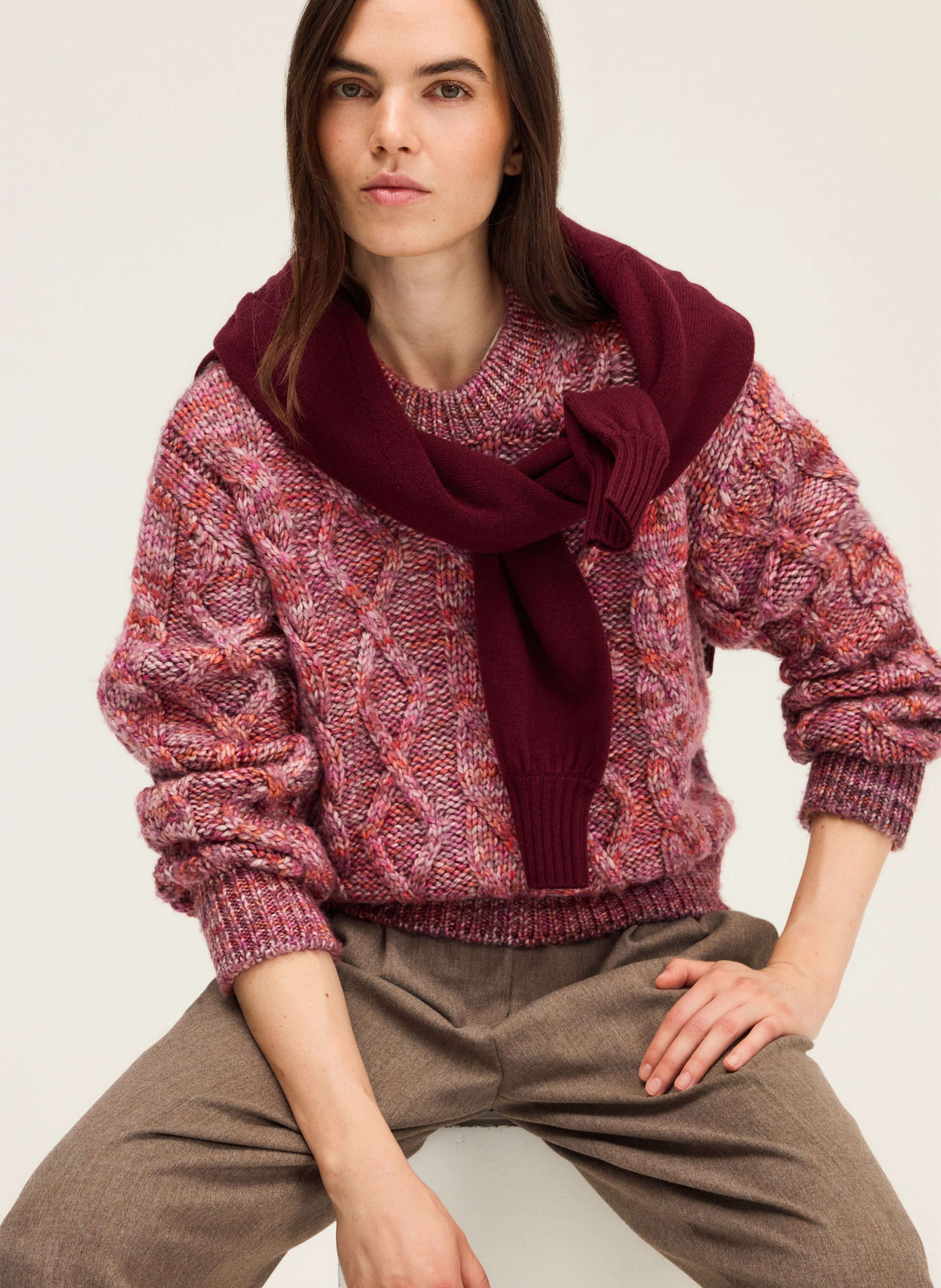 High-neck sweater PABLO