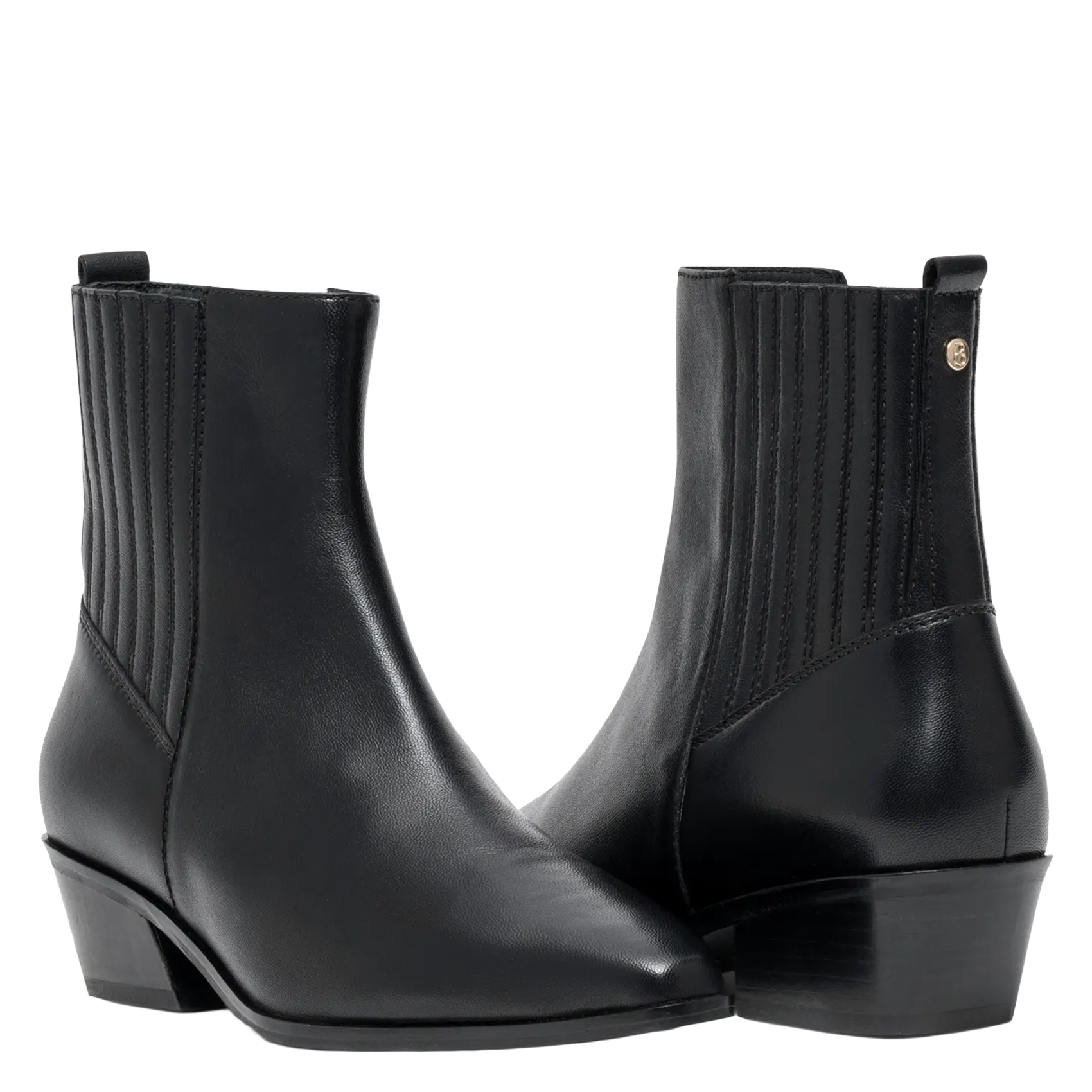 Bottines en cuir BOCAGE Noir