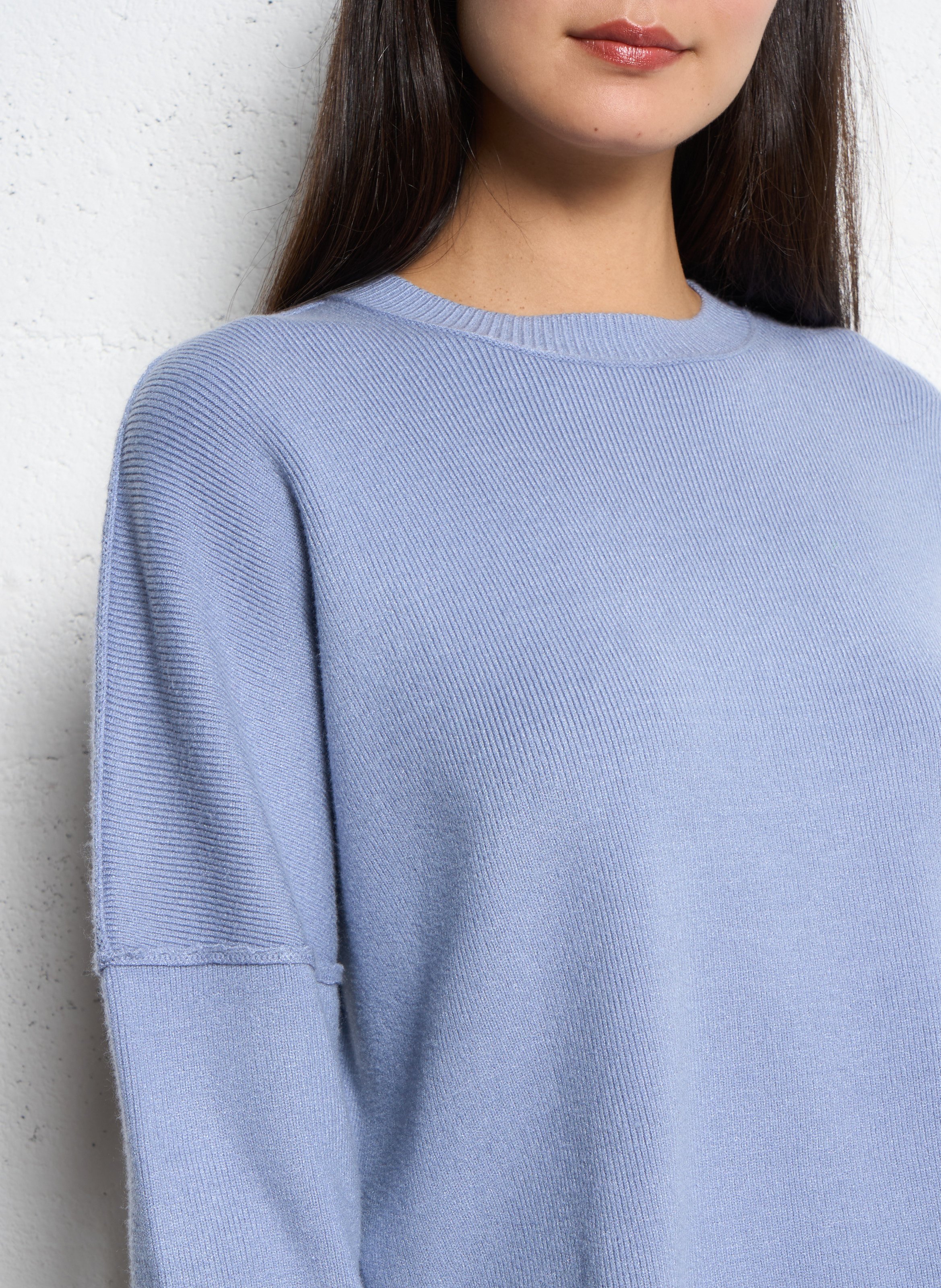 Oversized round-neck sweater IKKS Blue