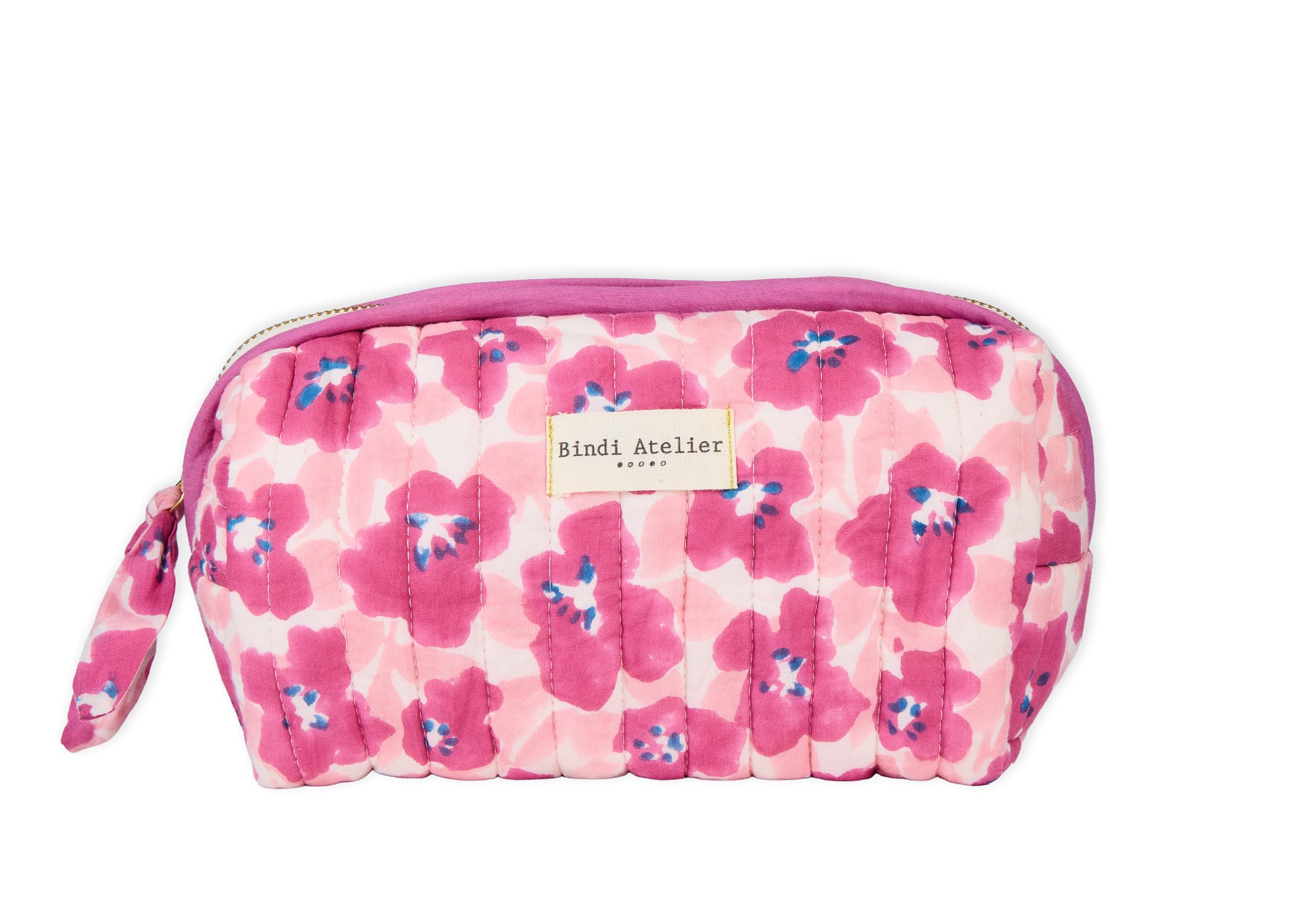 Printed Posy Makeup Bag BINDI ATELIER