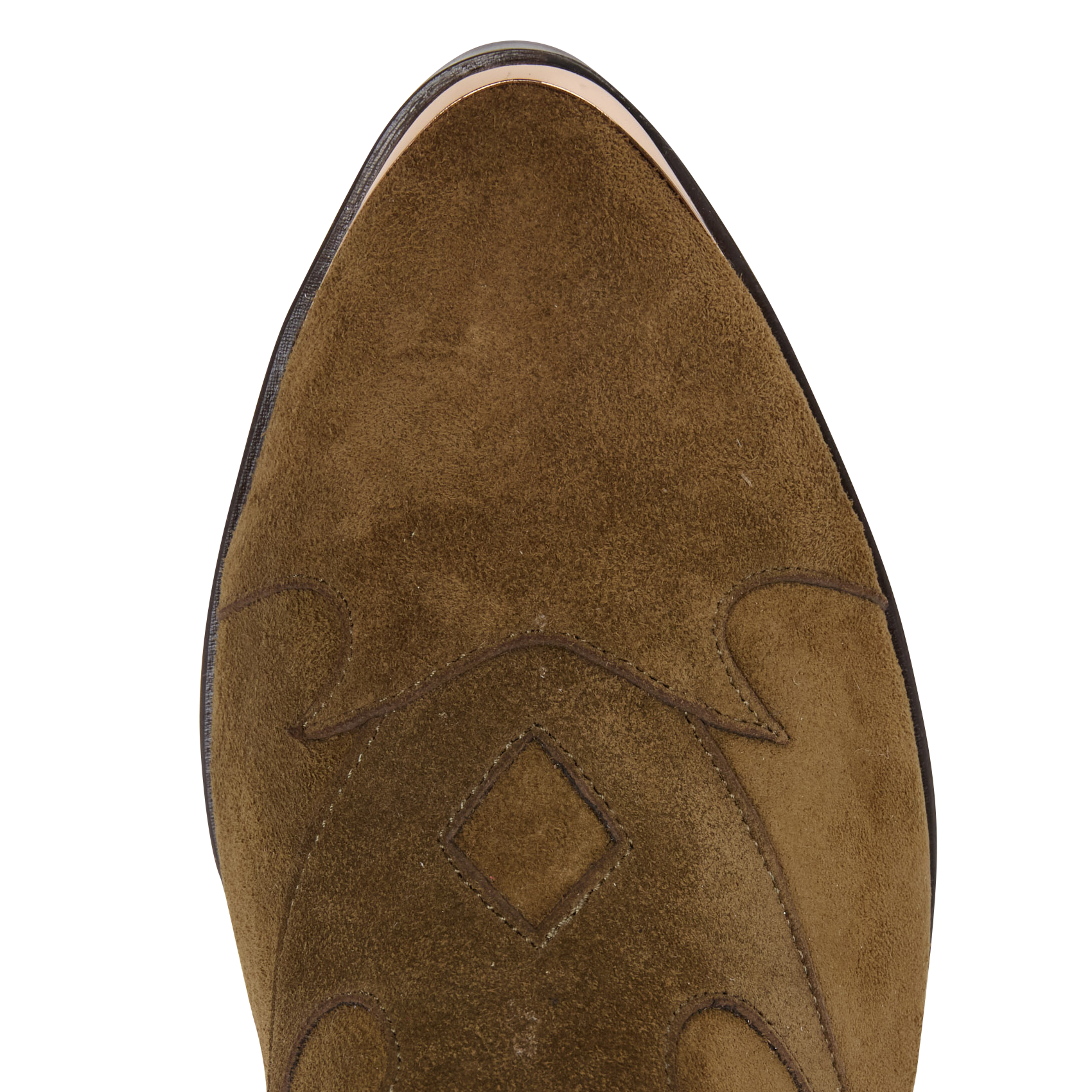 Suède enkellaarzen TORAL Green