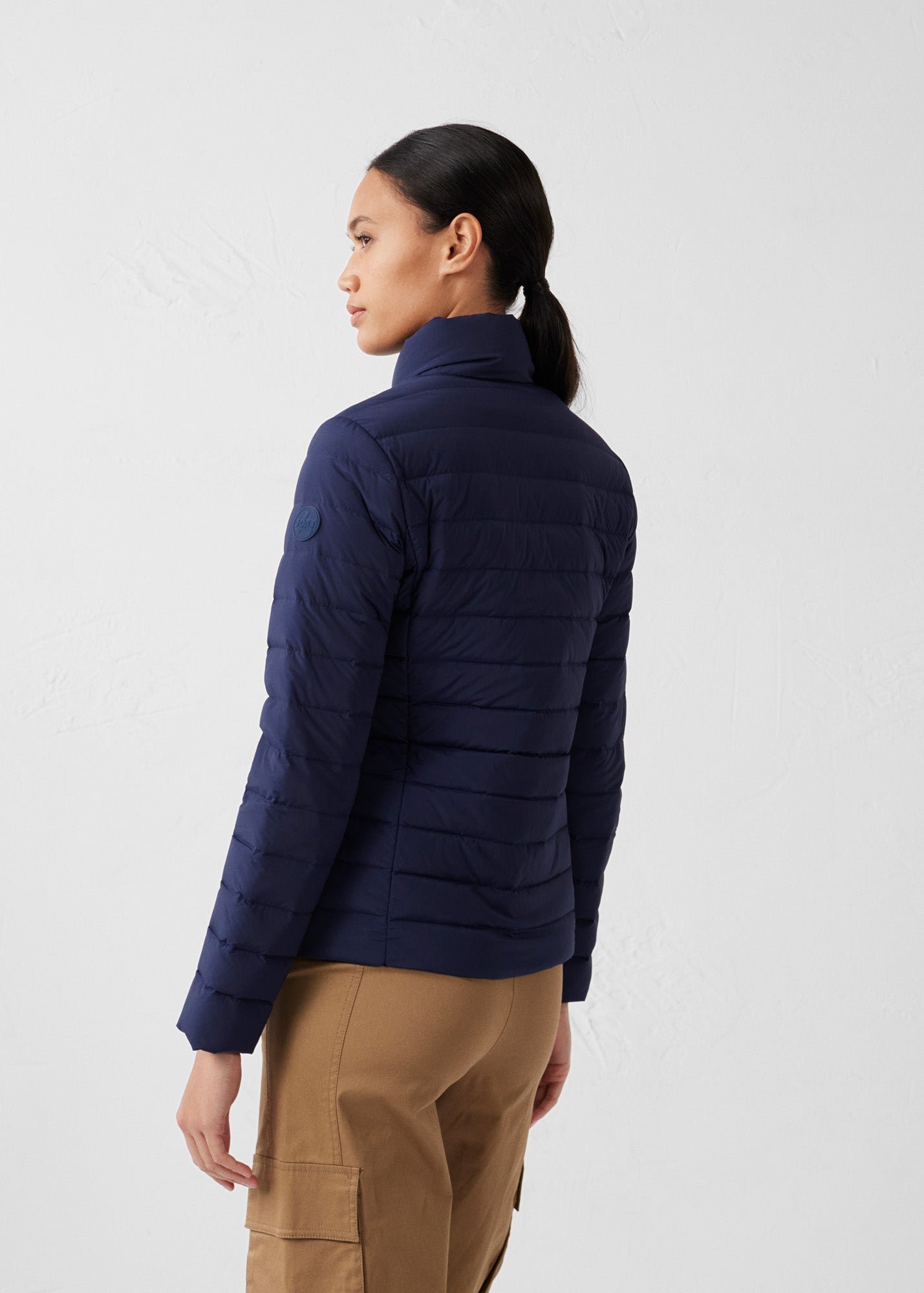Lightweight stretch down jacket Maia JOTT Blue