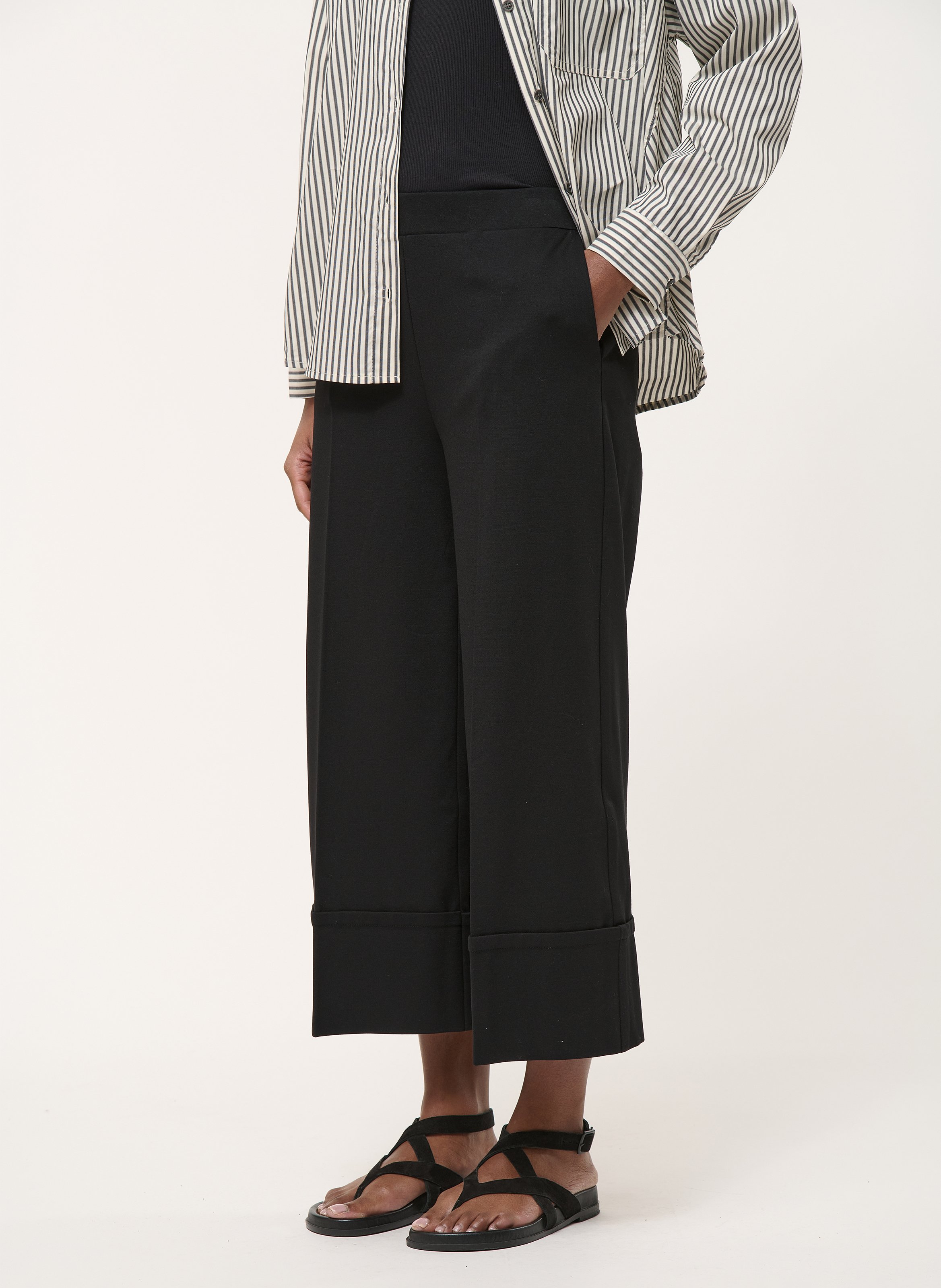 Pantalon large HUMILITY Noir