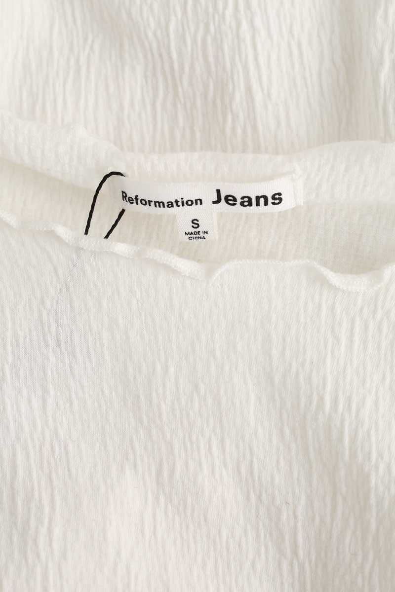 T-shirt REFORMATION - Seconde Main White