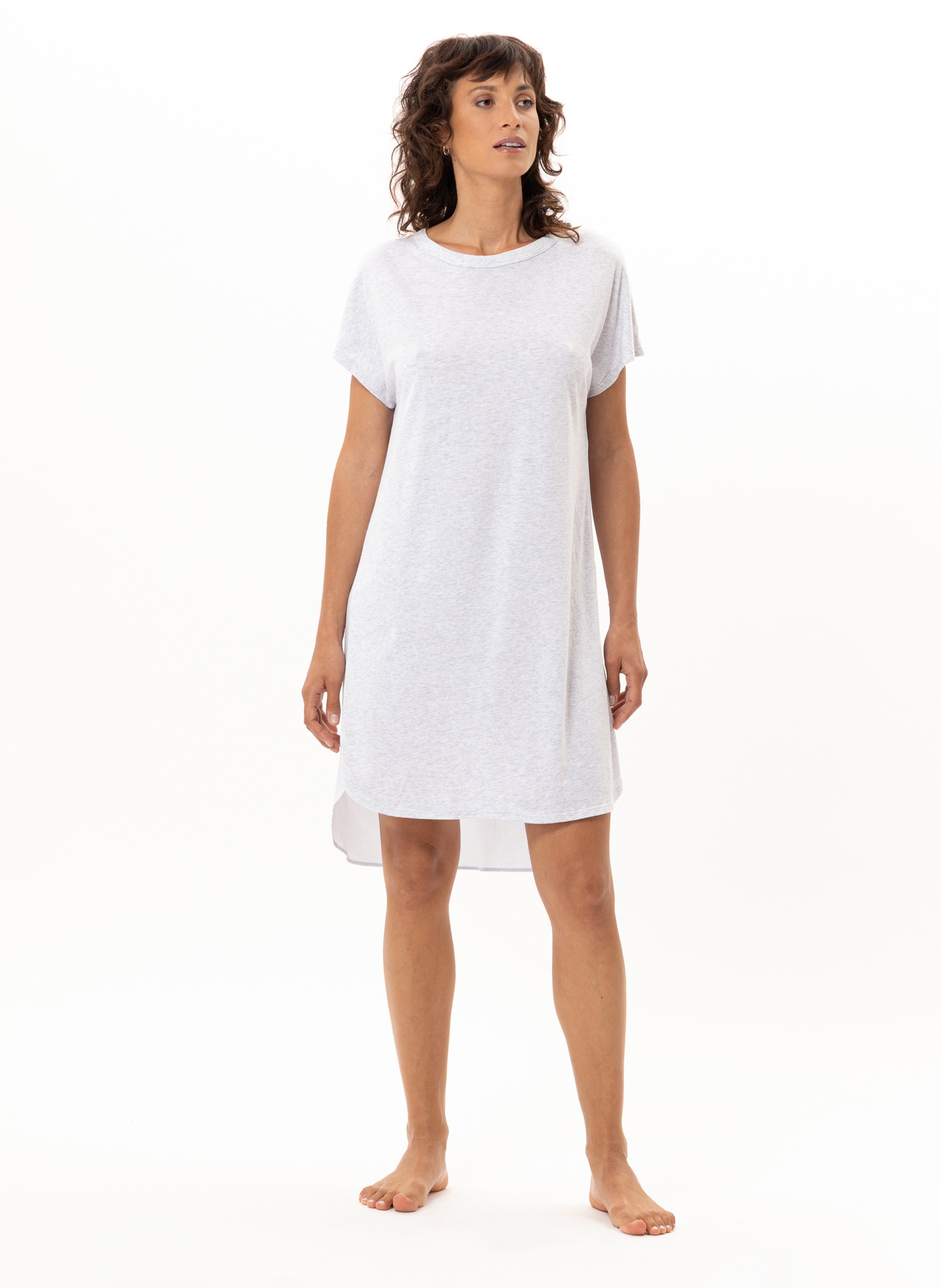 Chemise de nuit en coton modal LE CHAT Multicolore