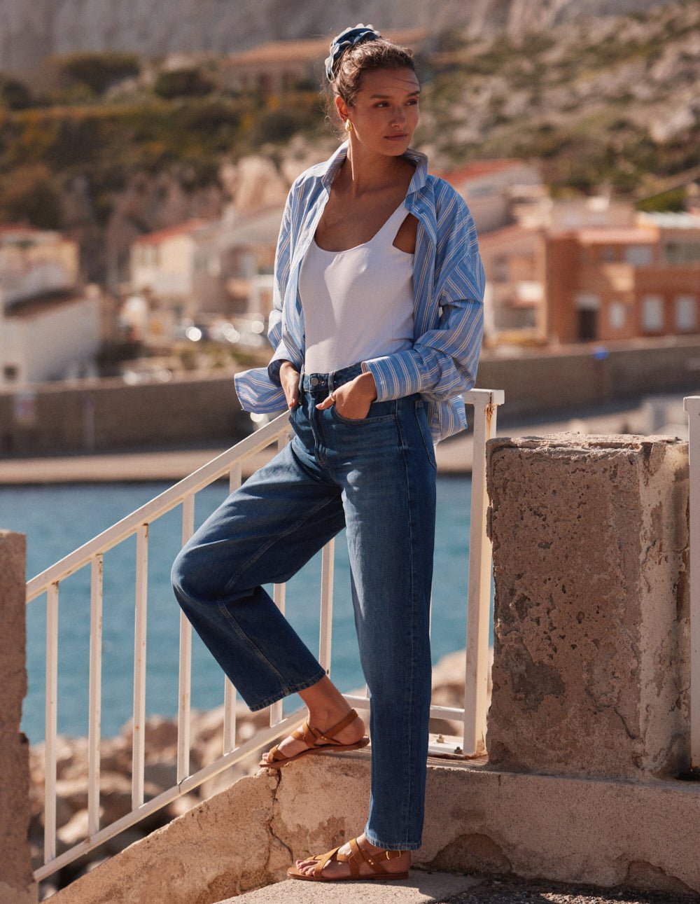 Sandales ODAJE Marron