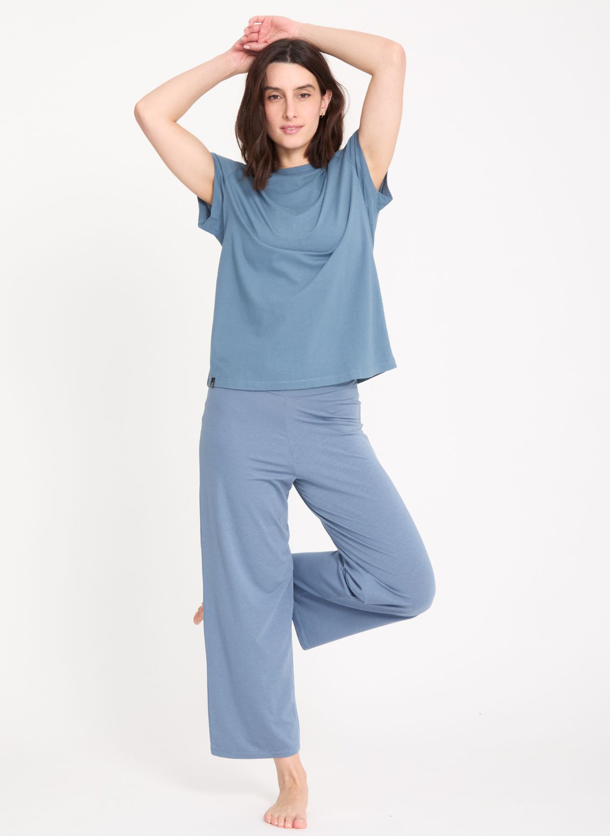 Weiche Jogginghose YOGA SEARCHER Blau