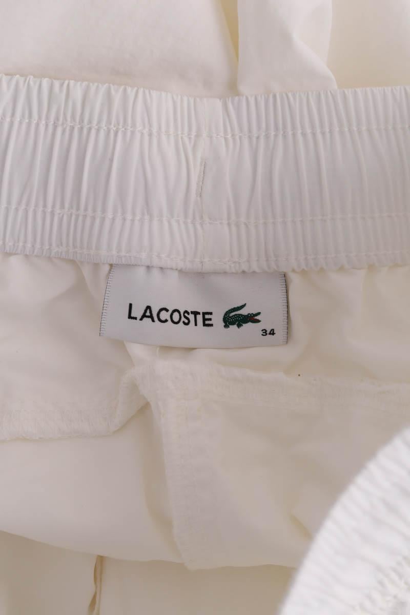 Sports trousers LACOSTE - SECONDE MAIN White