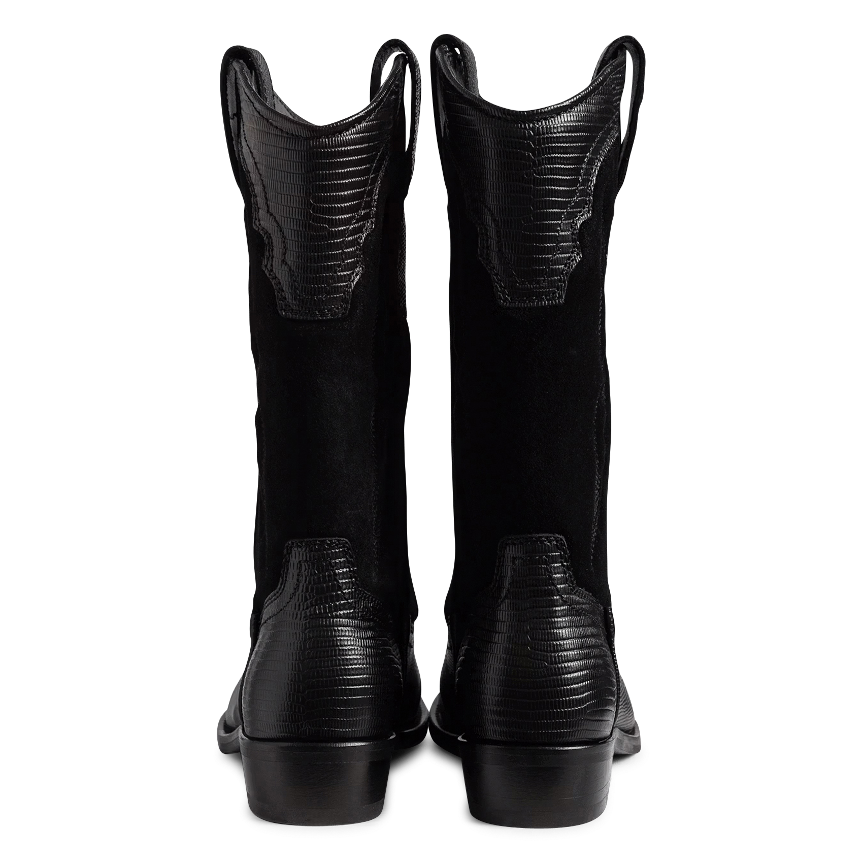 Bottes en cuir ZADIG&VOLTAIRE Noir