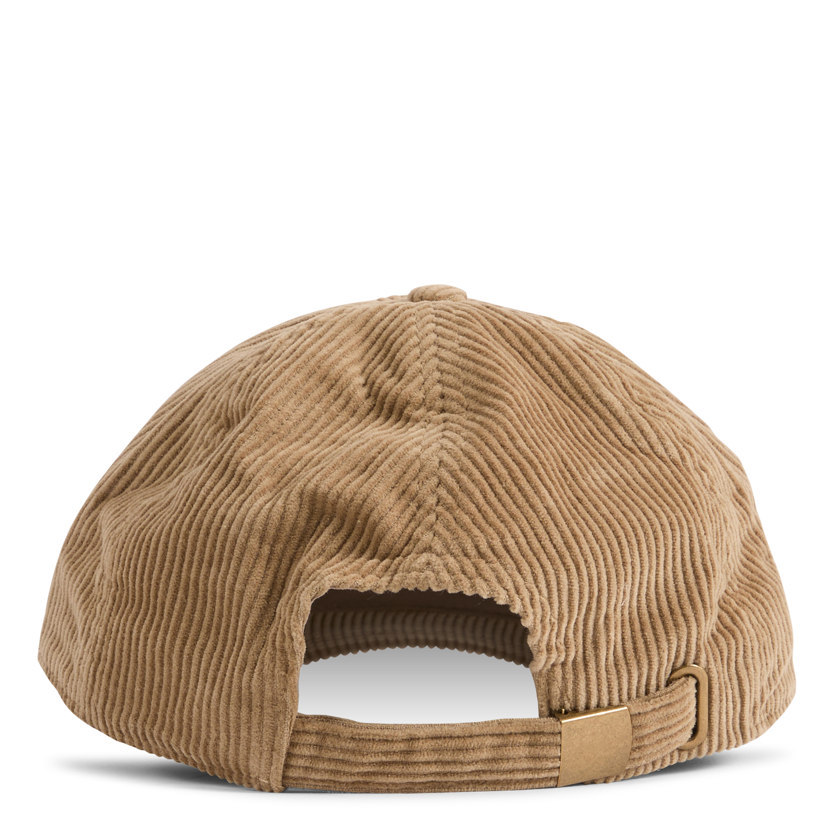 Geborduurde corduroy katoenen pet HARTFORD Kaki
