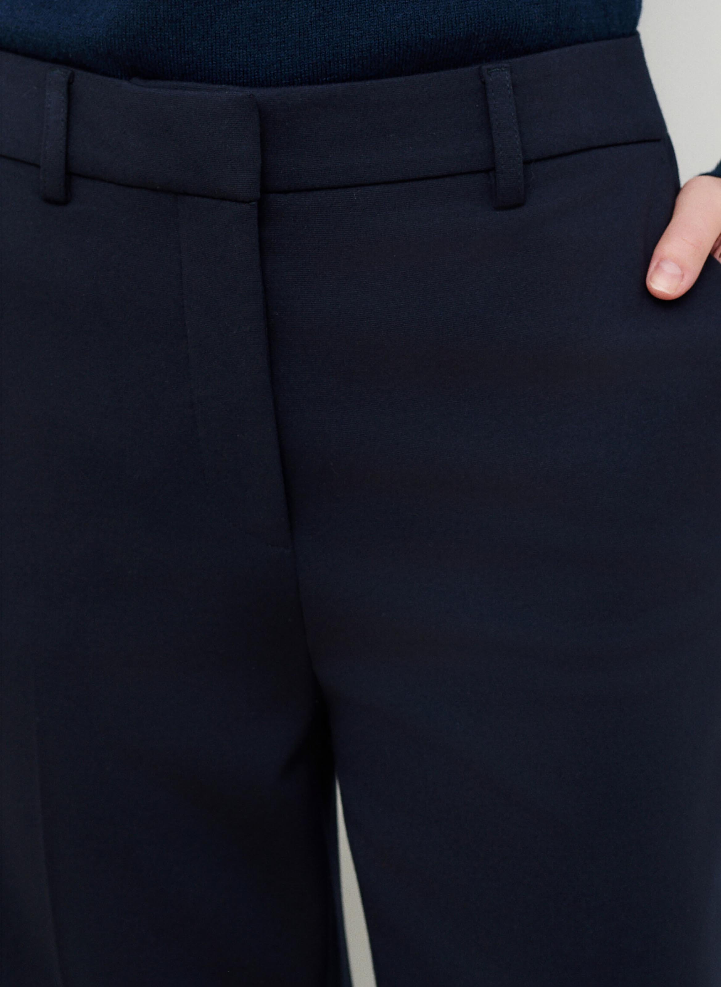 Pantalon droit  CAROLL Bleu