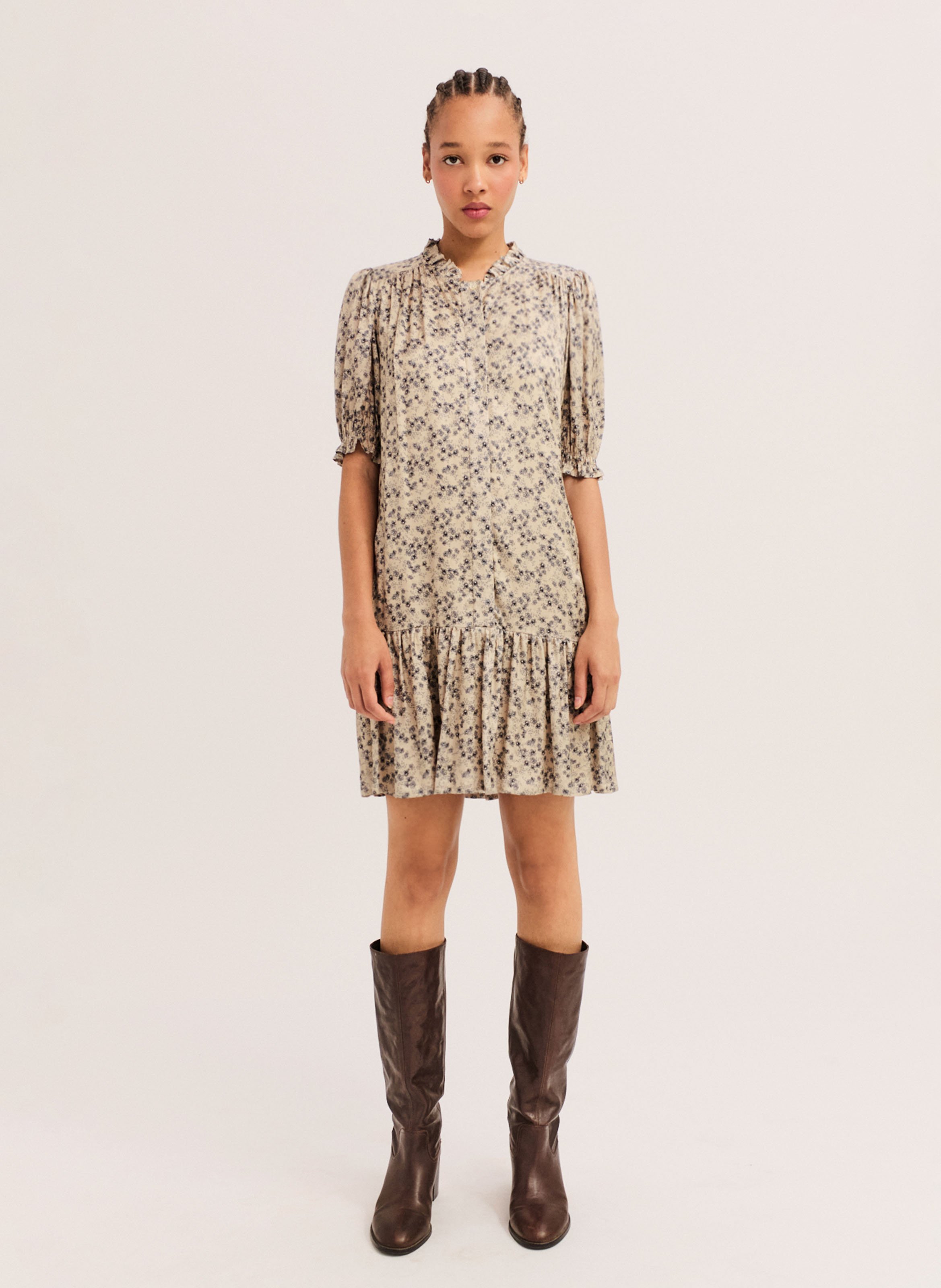 Kurzkleid PABLO Beige