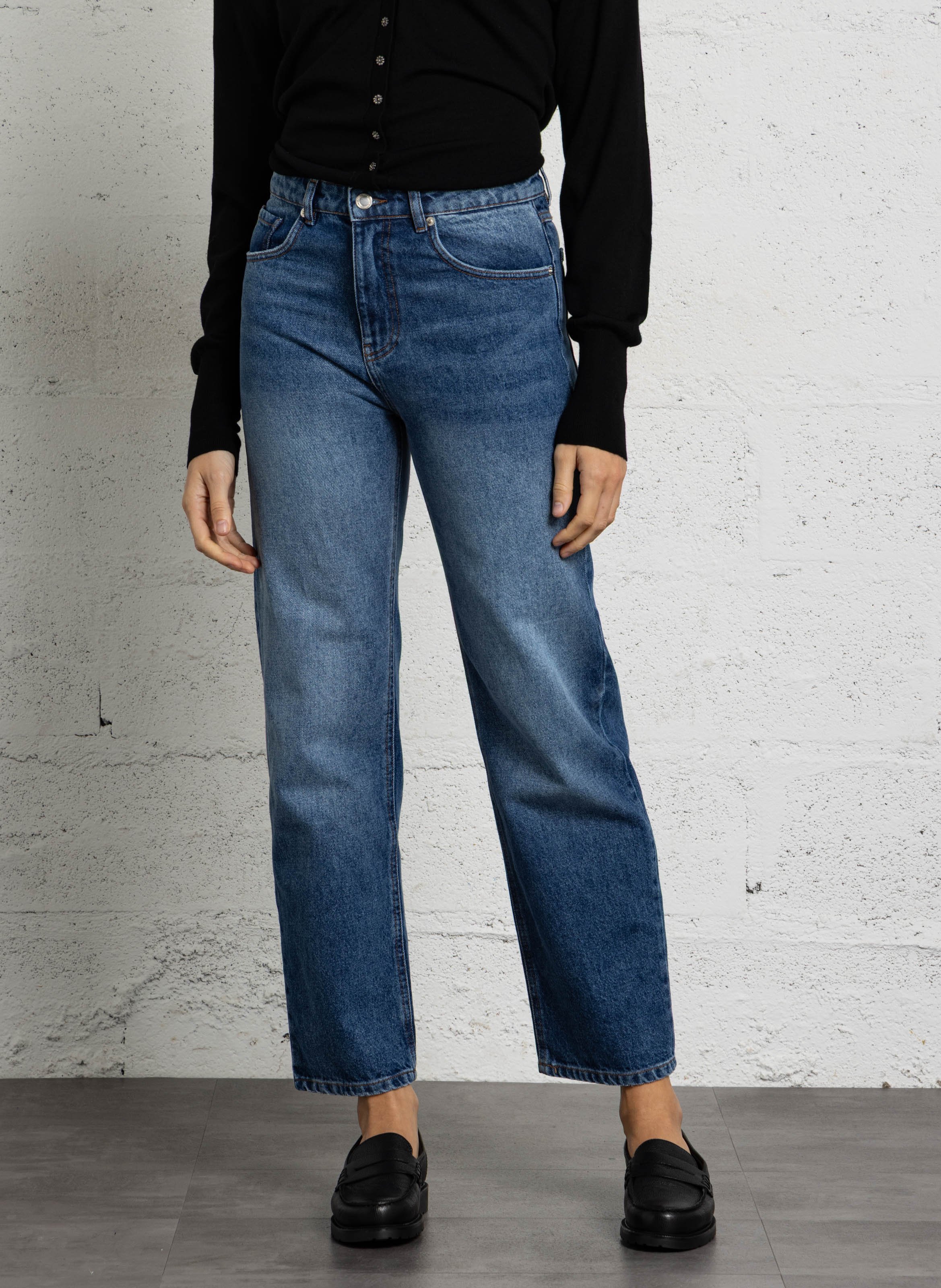 Slim-Jeans aus Baumwoll-Stretch IKKS