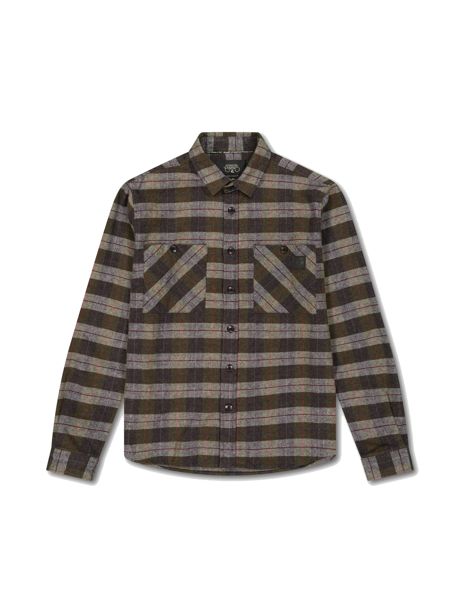 Buttoned shirt LE TEMPS DES CERISES Brown