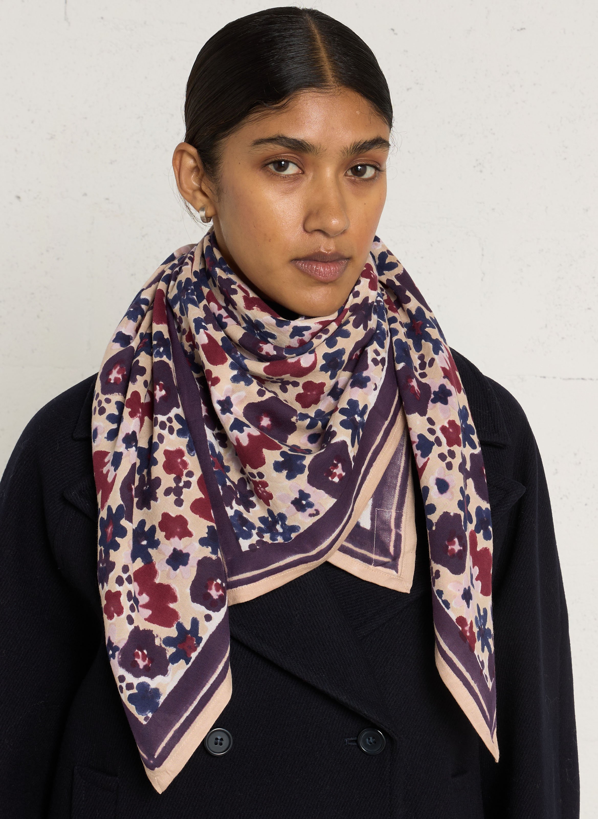 Baumwolltuch mit Print APACHES COLLECTIONS Mehrfarbig