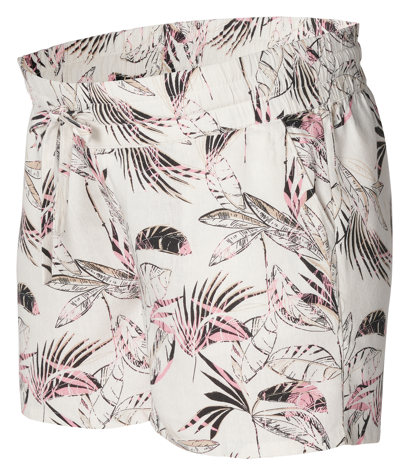 Printed maternity shorts NOPPIES Beige