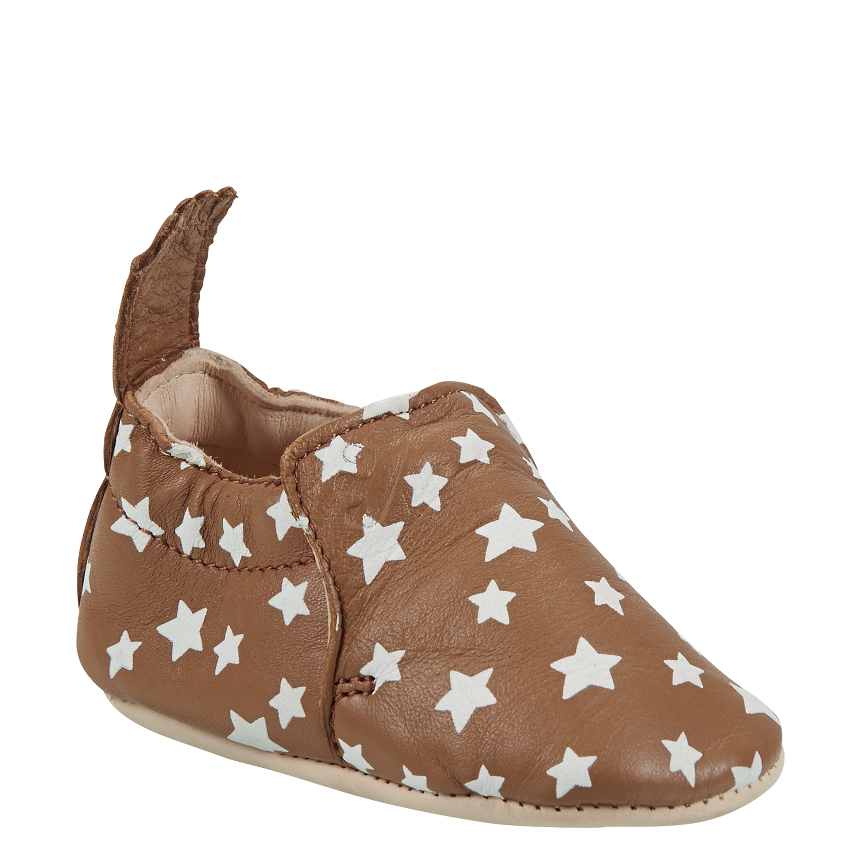 Chaussons en cuir EASY PEASY Marron